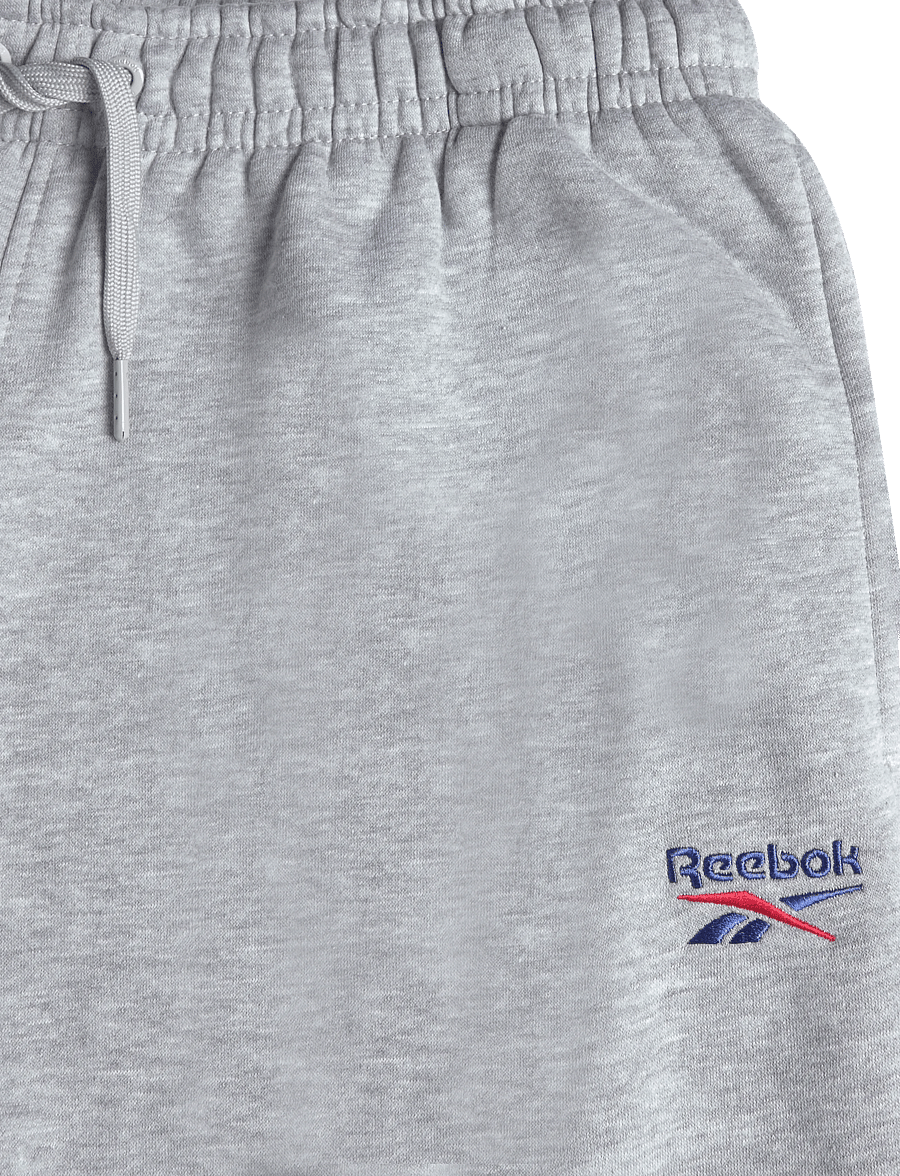Reebok Classics - ID 2-COLOUR LOGO FLEECE CUFFED JOG PANT - pants - light grey marl - 3