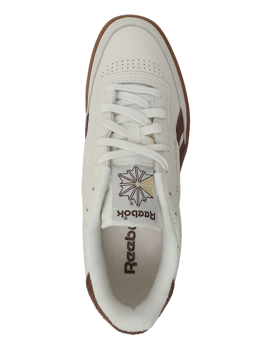 Reebok Classics - CLUB C REVENGE VINTAGE - low tops - chalk/formalbrown/gu - 3