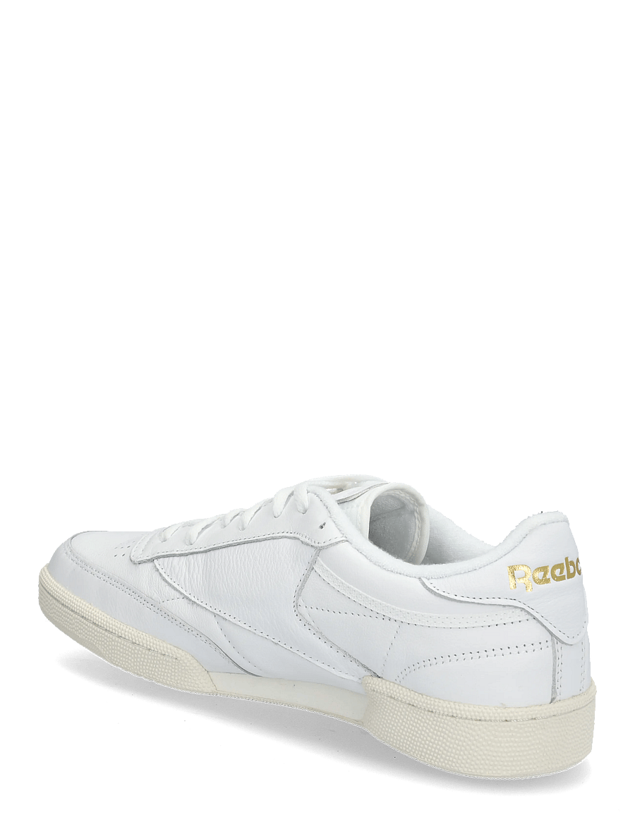 Reebok Classics - CLUB C 85 - lav ankel - ftwrwhite/chalk/gold - 1