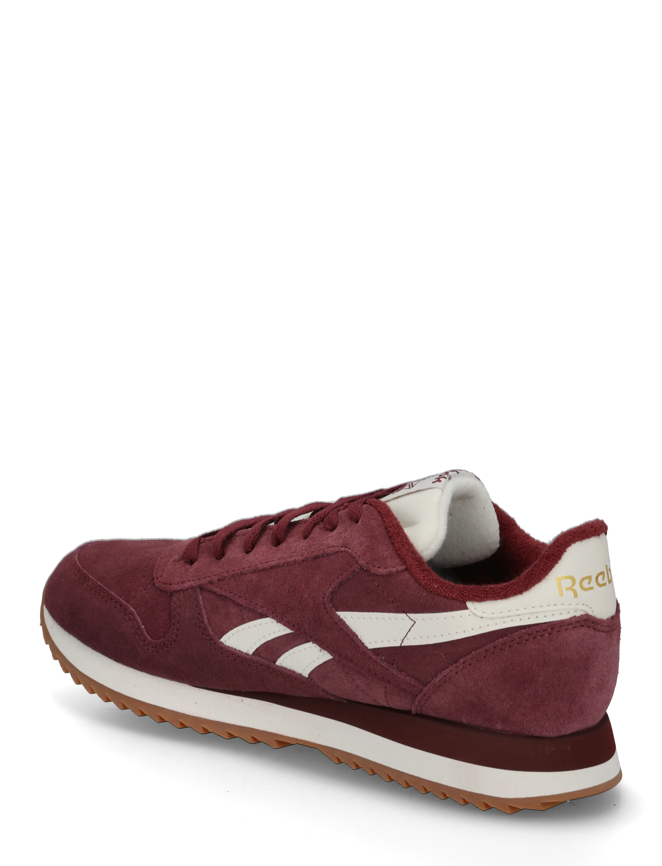 Reebok Classics - CLASSIC LEATHER RIPPLE - høstkupp - redvelvet/chalk/gum - 1