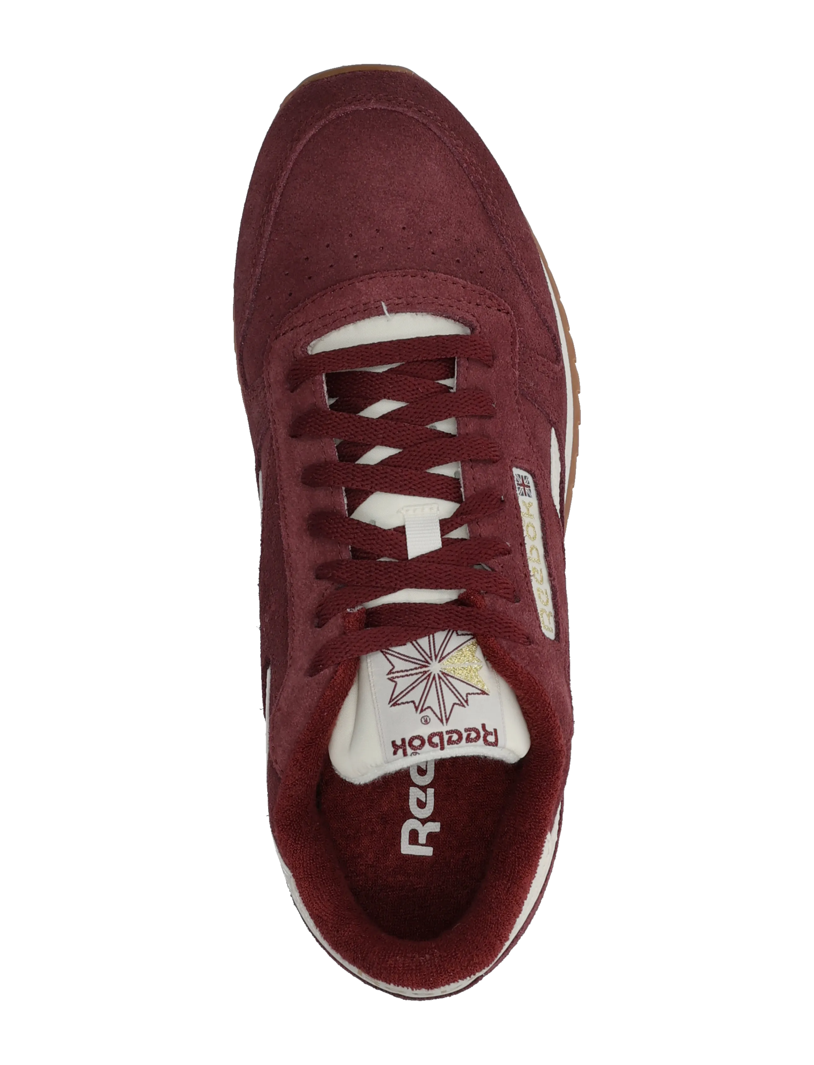 Reebok Classics - CLASSIC LEATHER RIPPLE - høstkupp - redvelvet/chalk/gum - 3