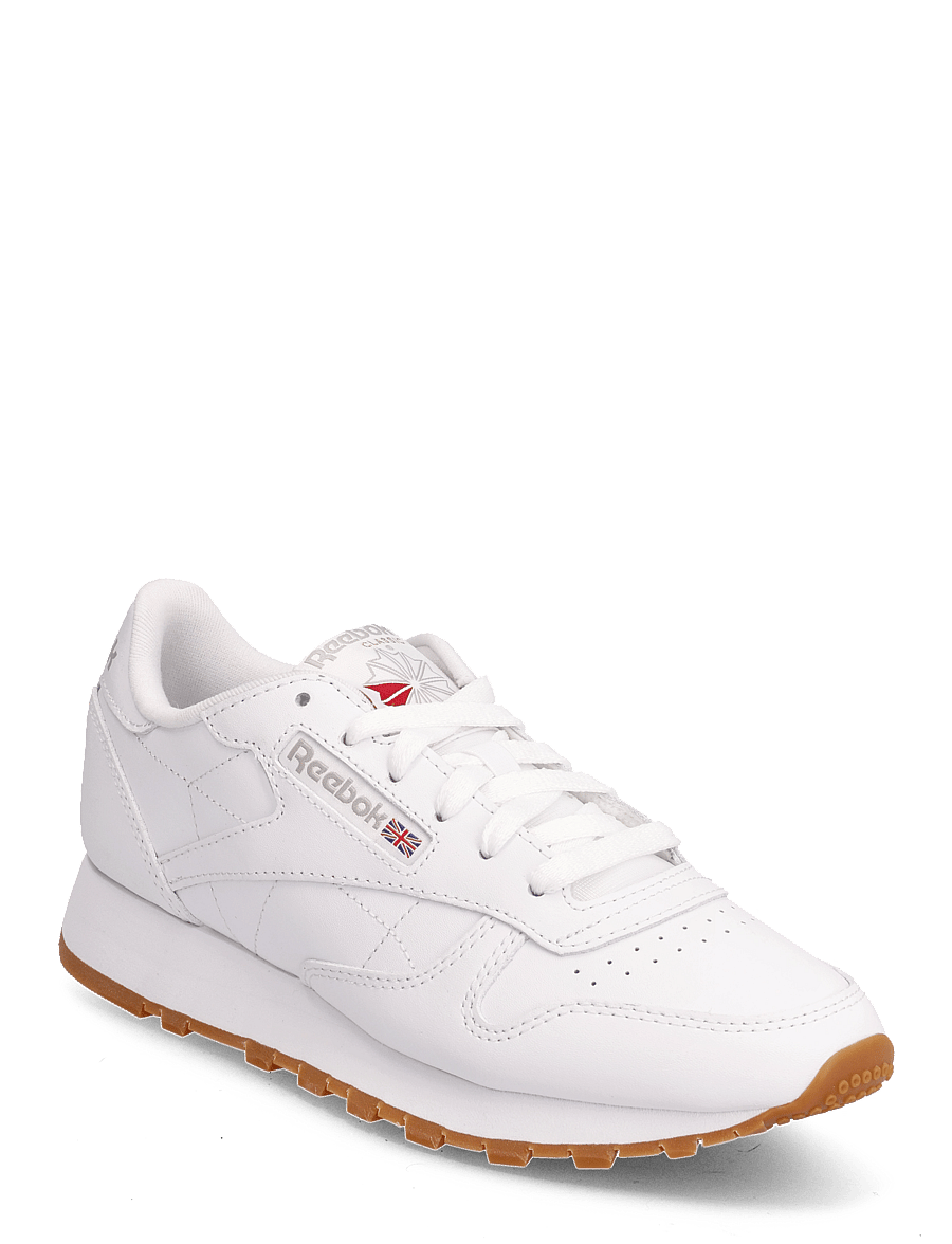 Reebok Classics - CLASSIC LEATHER - niedriger schnitt - ftwwht/pugry3/rbkg02 - 0