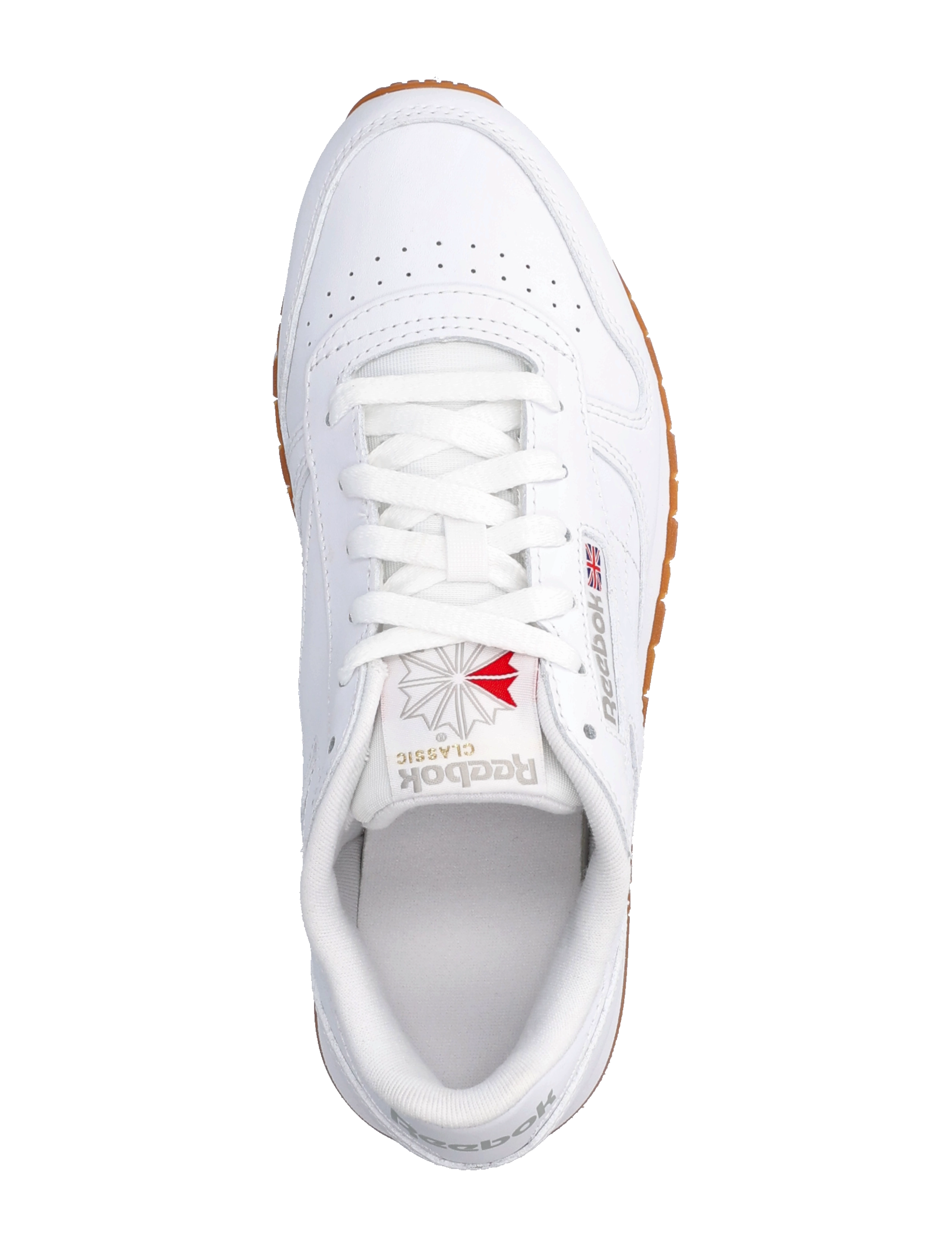Reebok Classics - CLASSIC LEATHER - niedrige sneakers - ftwwht/pugry3/rbkg02 - 3