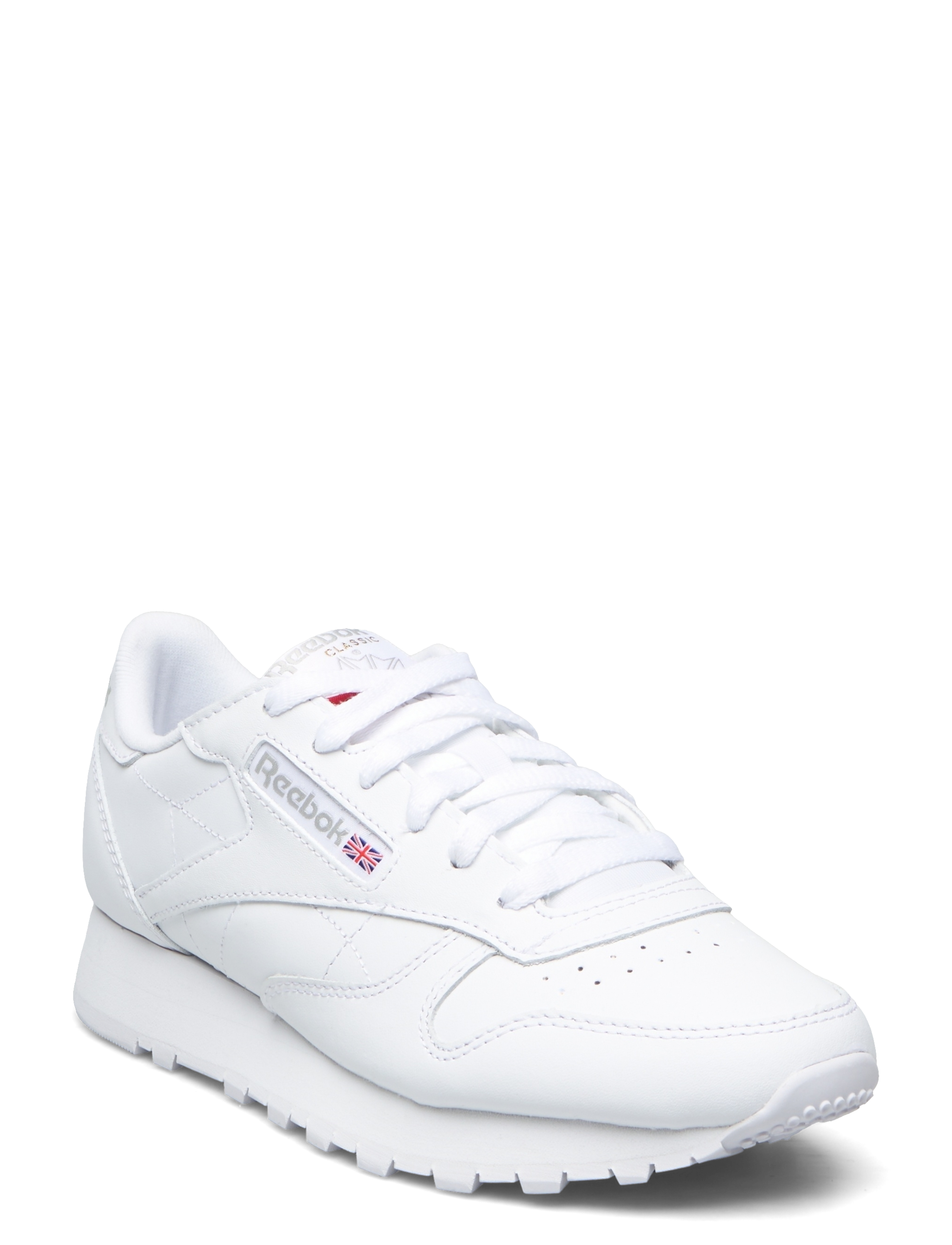 Reebok Classics CLASSIC LEATHER - Sneakers - FTWWHT/FTWWHT/PUGRY3 / white
