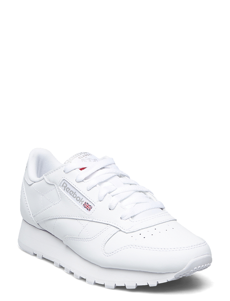 Reebok Classics - CLASSIC LEATHER - lave sneakers - ftwwht/ftwwht/pugry3 - 0