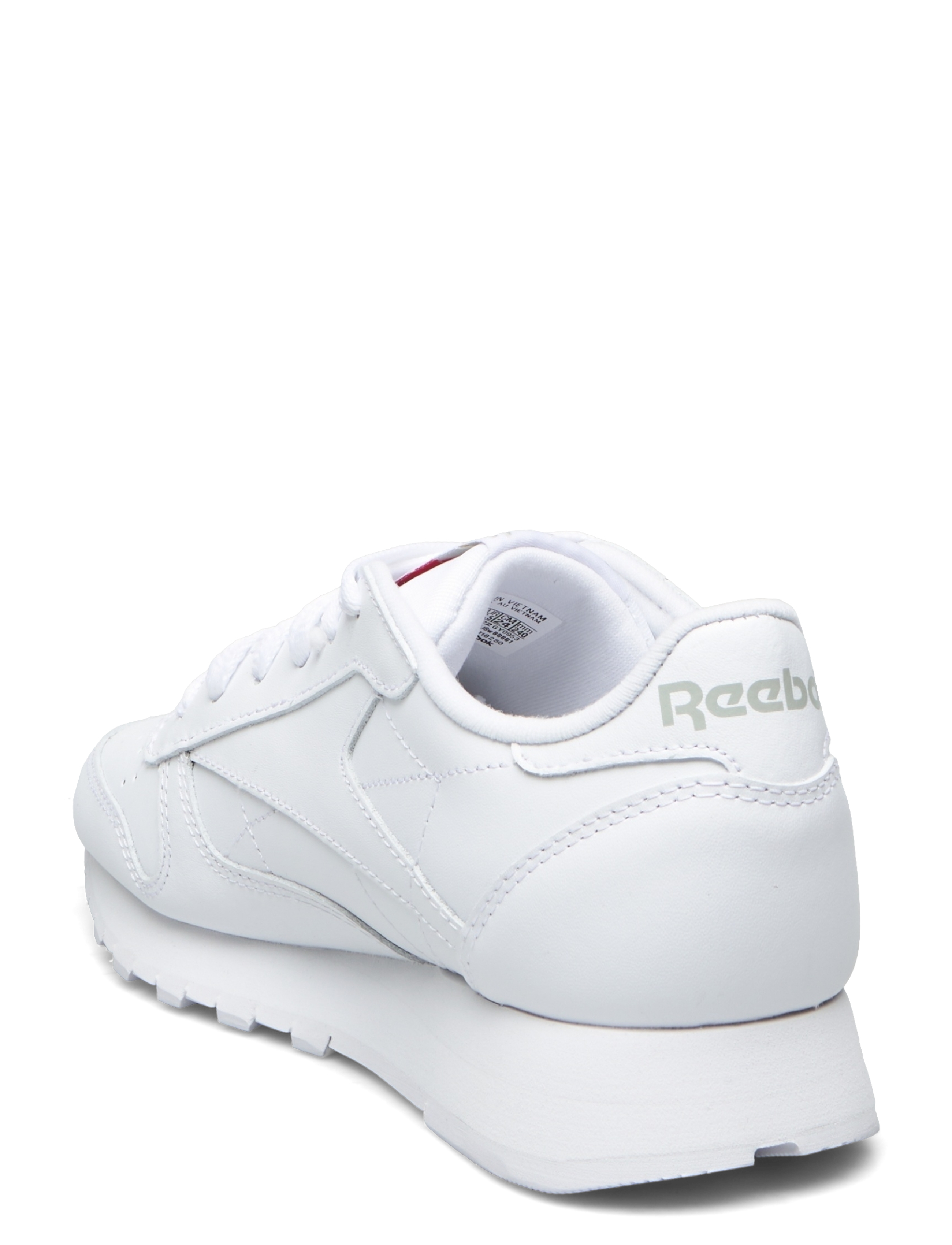 Reebok Classics - CLASSIC LEATHER - niedrige sneakers - ftwwht/ftwwht/pugry3 - 2