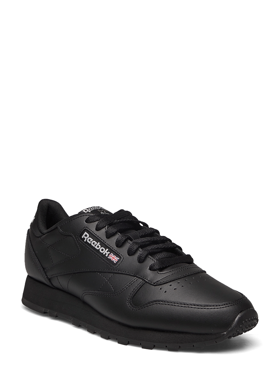 Reebok Classics - CLASSIC LEATHER - lave sneakers - cblack/cblack/pugry5 - 0