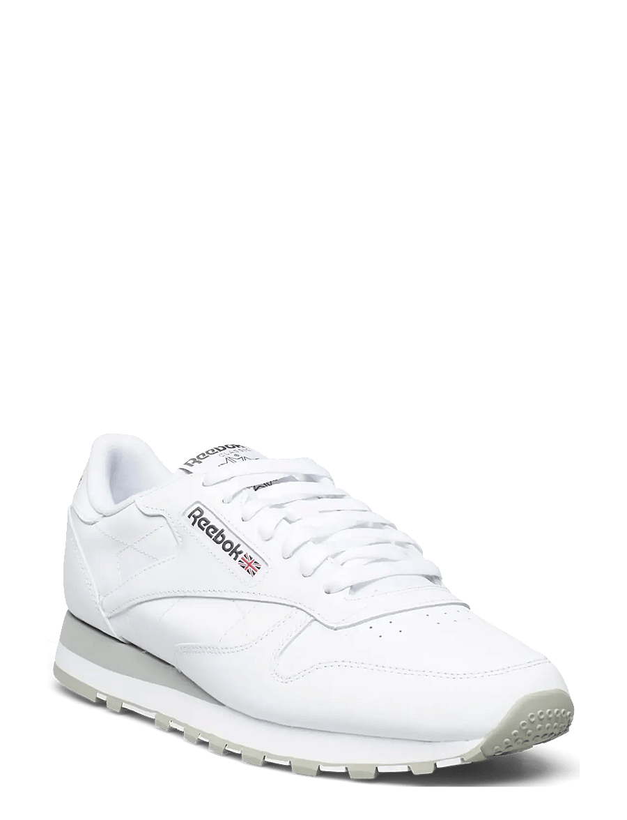 Reebok Classics - CLASSIC LEATHER - matalavartiset tennarit - ftwwht/pugry3/purgry - 0