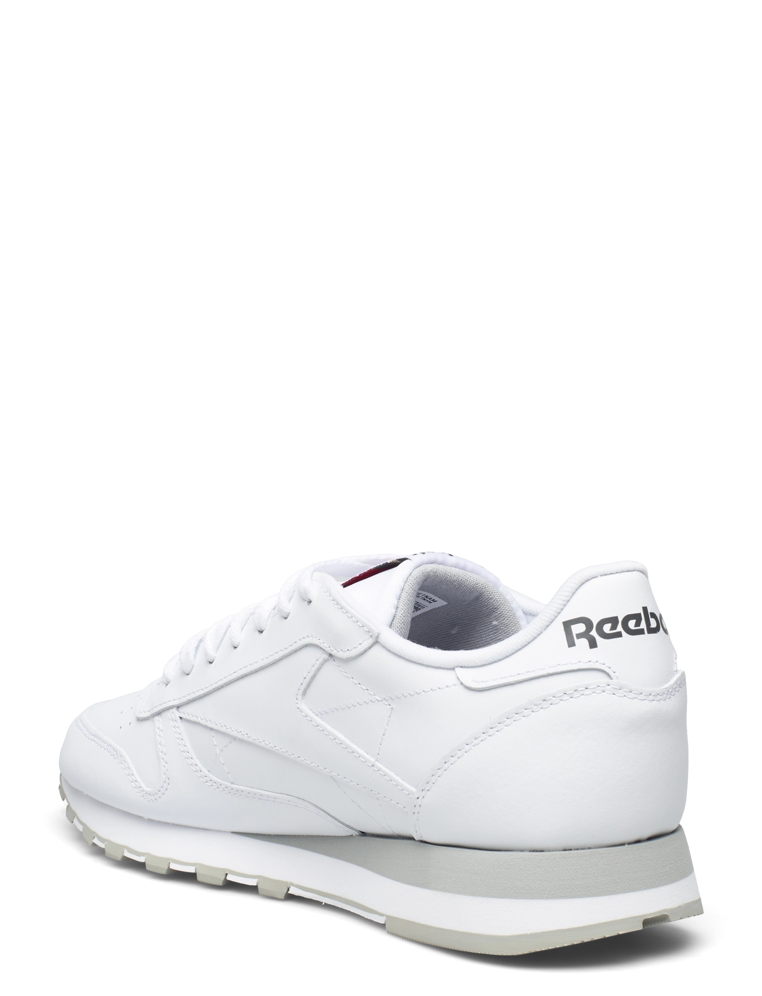 Reebok Classics - CLASSIC LEATHER - matalavartiset tennarit - ftwwht/pugry3/purgry - 2