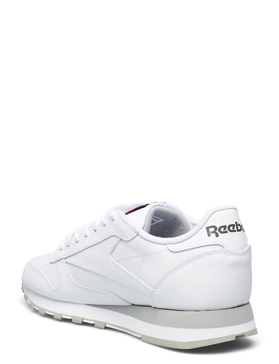 Reebok Classics - CLASSIC LEATHER - matalavartiset tennarit - ftwwht/pugry3/purgry - 2