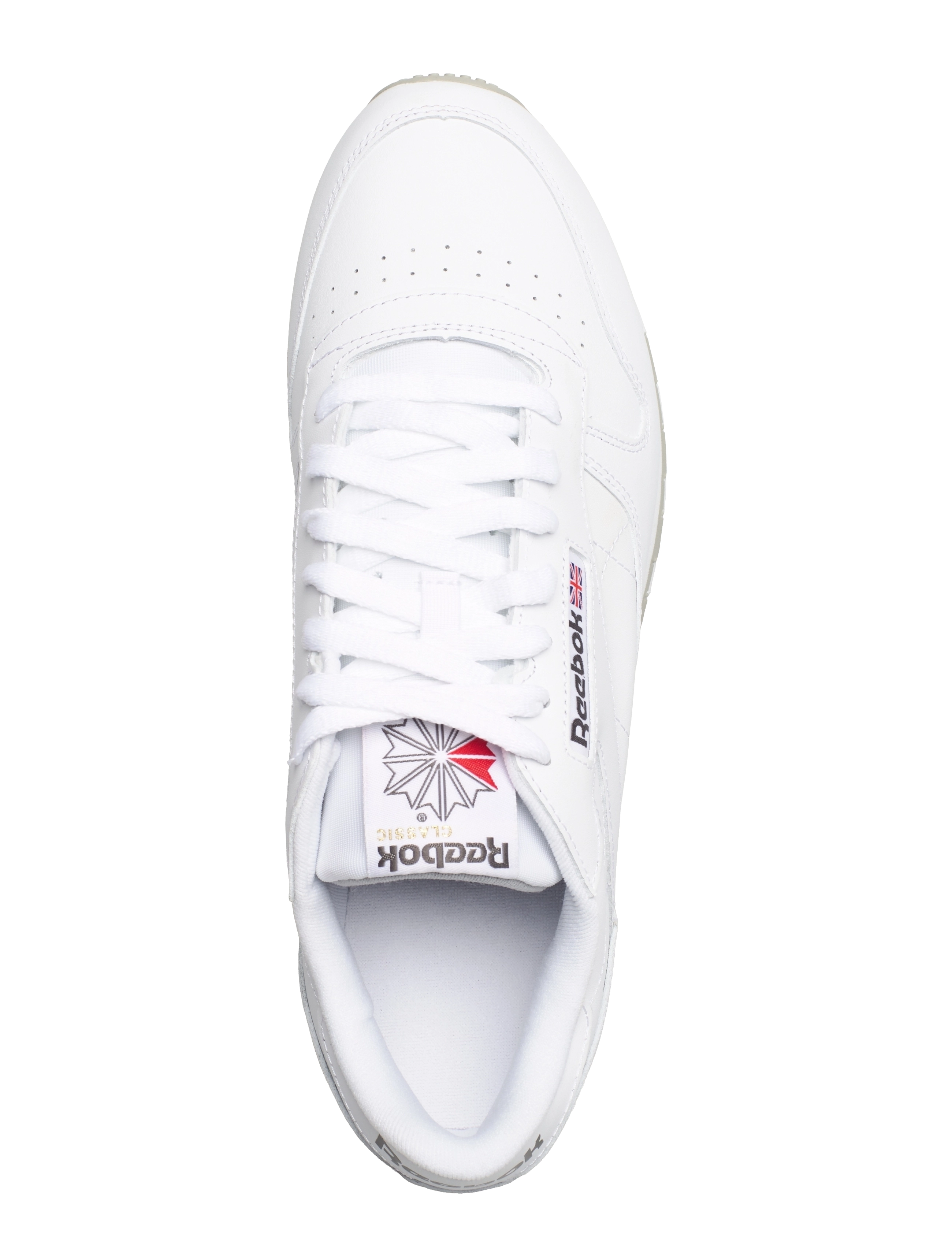 Reebok Classics - CLASSIC LEATHER - matalavartiset tennarit - ftwwht/pugry3/purgry - 3