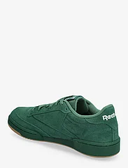 Reebok Classics - CLUB C 85 - låga sneakers - drkgrn/wht/rbkle3 - 2