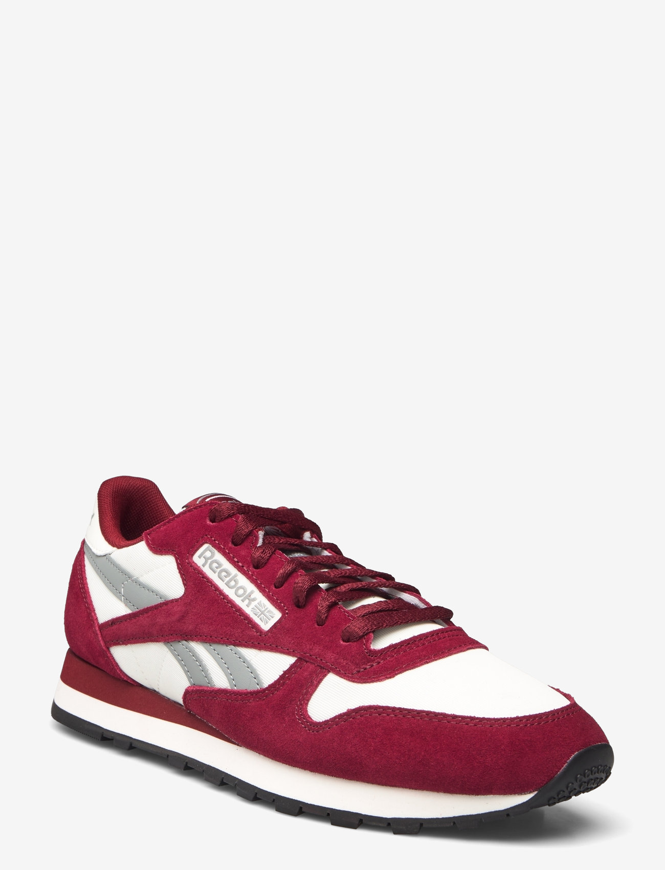 Reebok Classics - CLASSIC LEATHER - låga sneakers - rich maroon/chalk/gr - 0