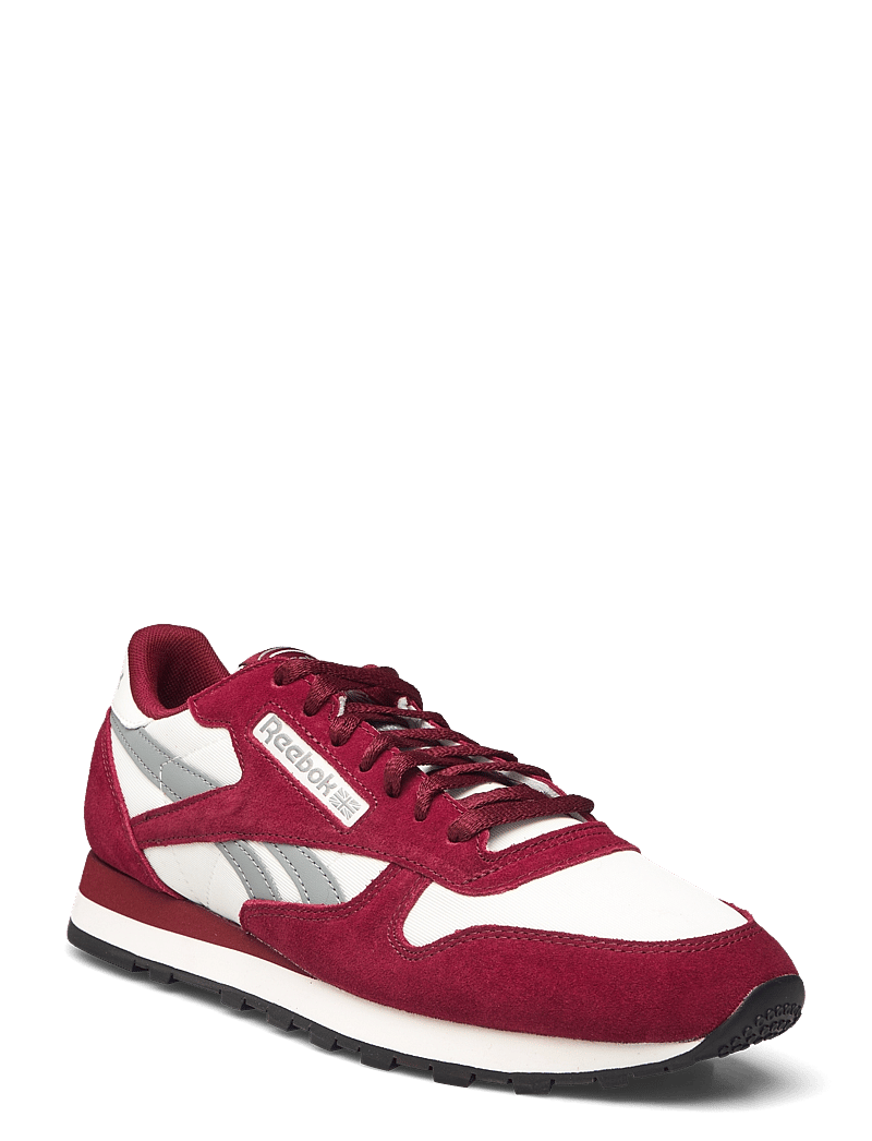 Reebok Classics - CLASSIC LEATHER - låga sneakers - rich maroon/chalk/gr - 0