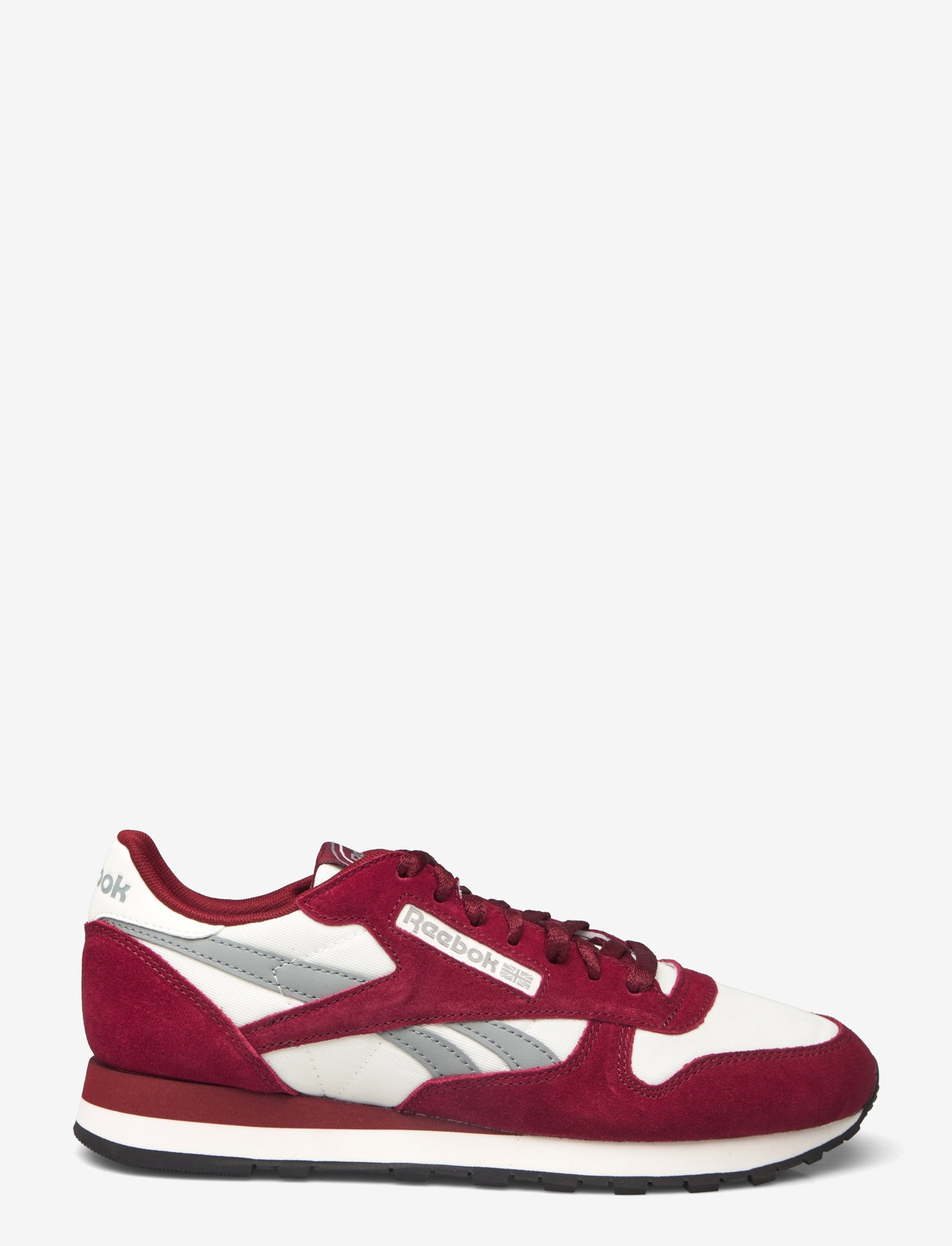 Reebok Classics - CLASSIC LEATHER - låga sneakers - rich maroon/chalk/gr - 1