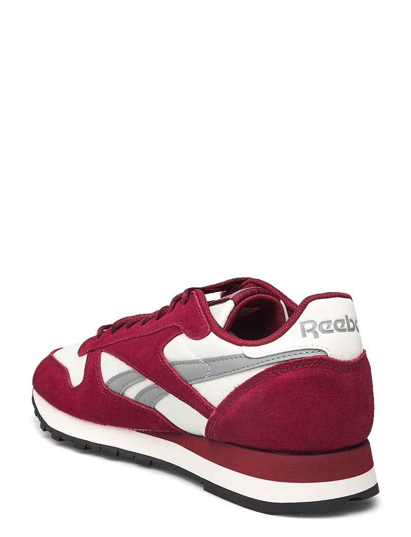 Reebok Classics - CLASSIC LEATHER - låga sneakers - rich maroon/chalk/gr - 2
