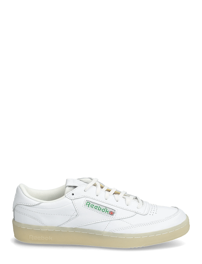Reebok Classics - CLUB C 85 VINTAGE - lave sneakers - white/glengreen/red - 1