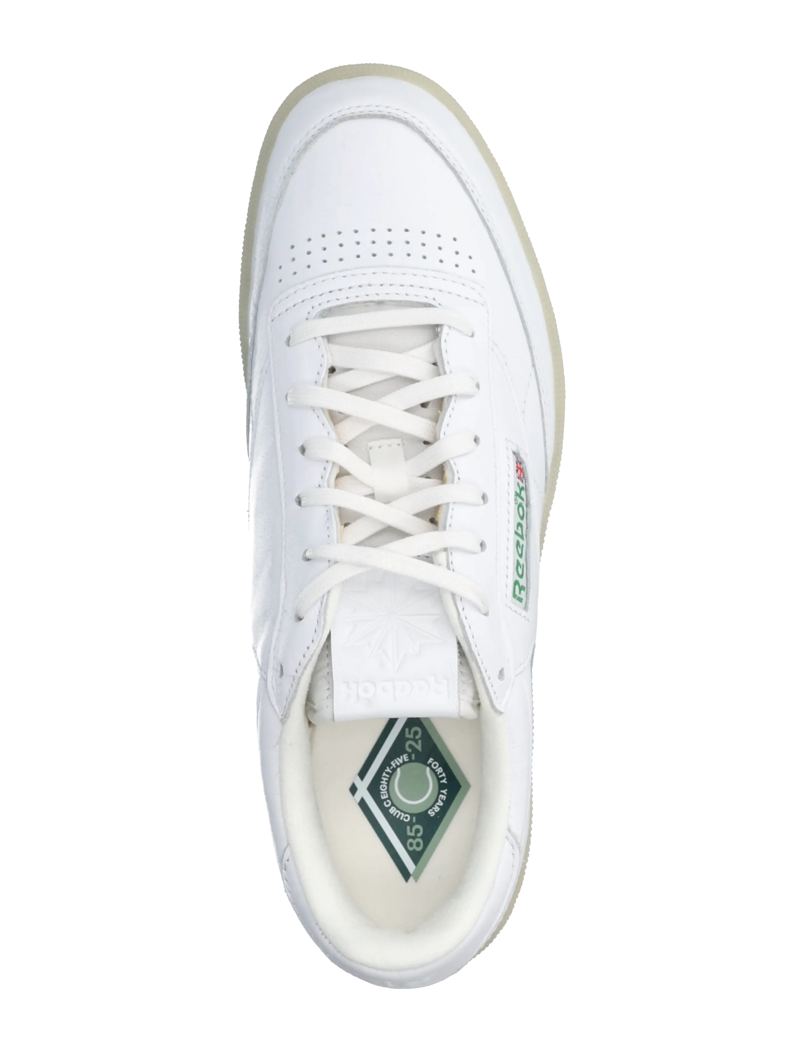 Reebok Classics - CLUB C 85 VINTAGE - niedriger schnitt - white/glengreen/red - 3