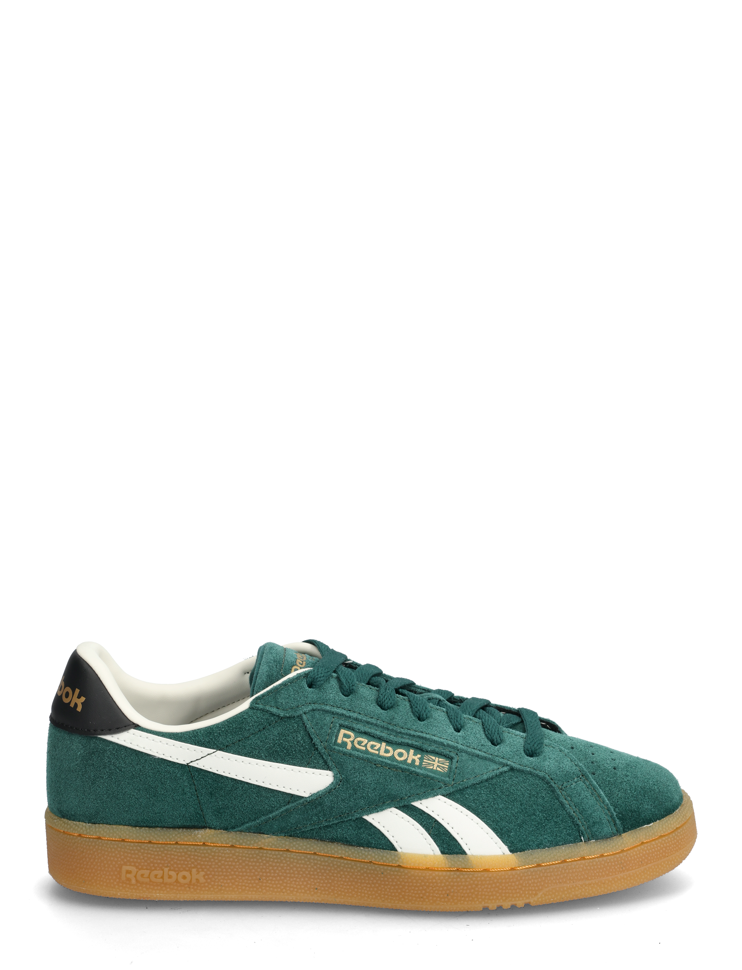 Reebok Classics - CLUB C GROUNDS UK - laisvalaikio batai - green/black/gum - 1