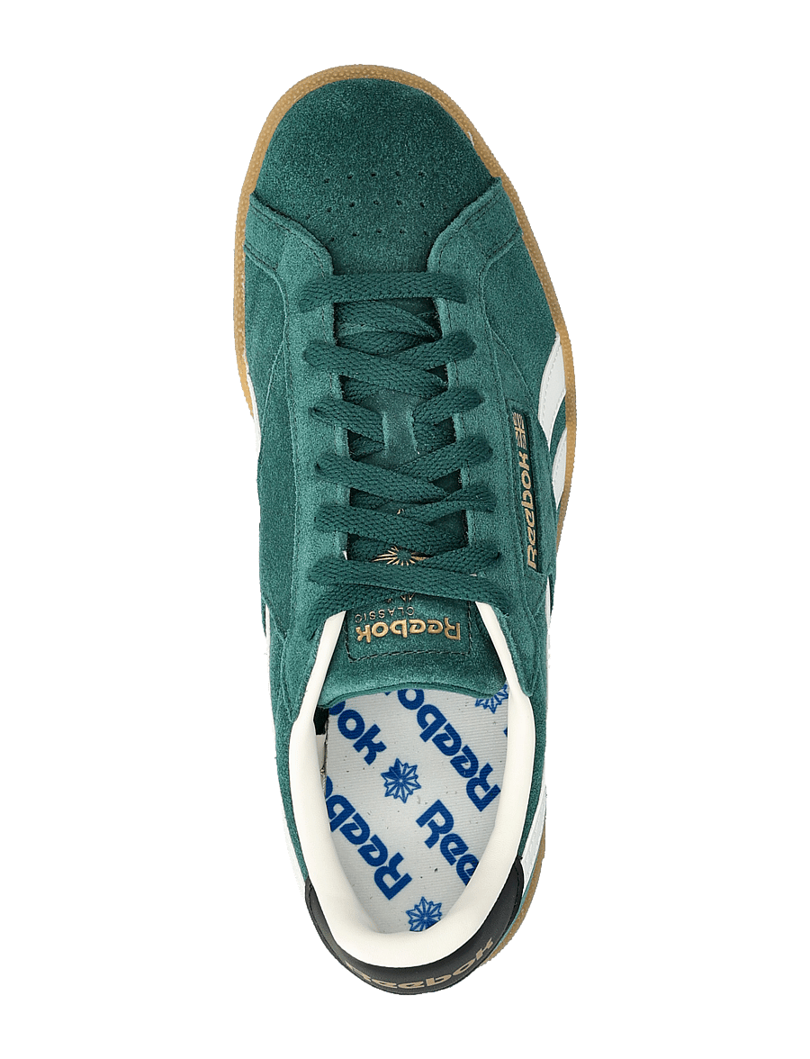 Reebok Classics - CLUB C GROUNDS UK - lave sneakers - green/black/gum - 3