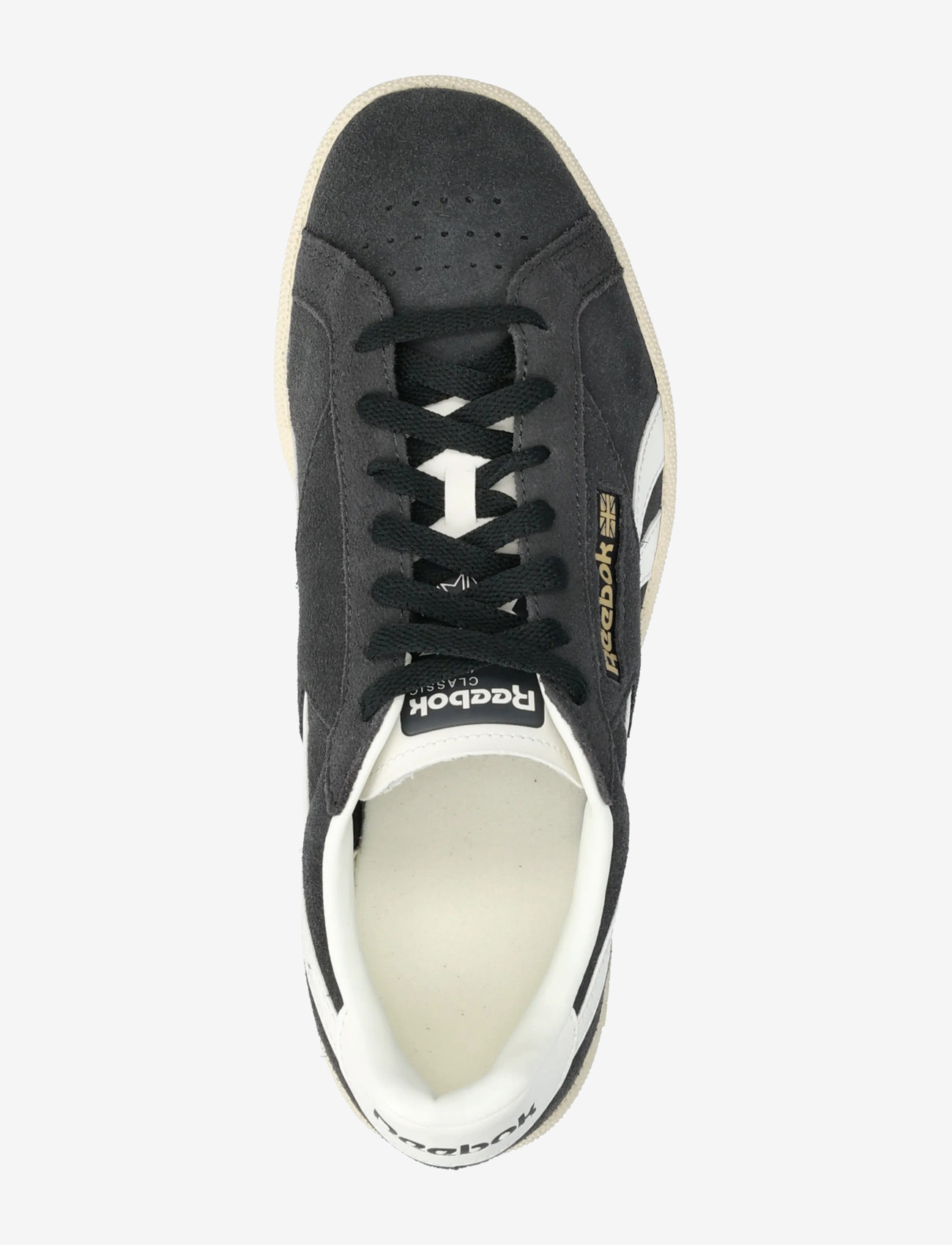 Reebok Classics - CLUB C GROUNDS UK - låga sneakers - blk/white/chalk - 3
