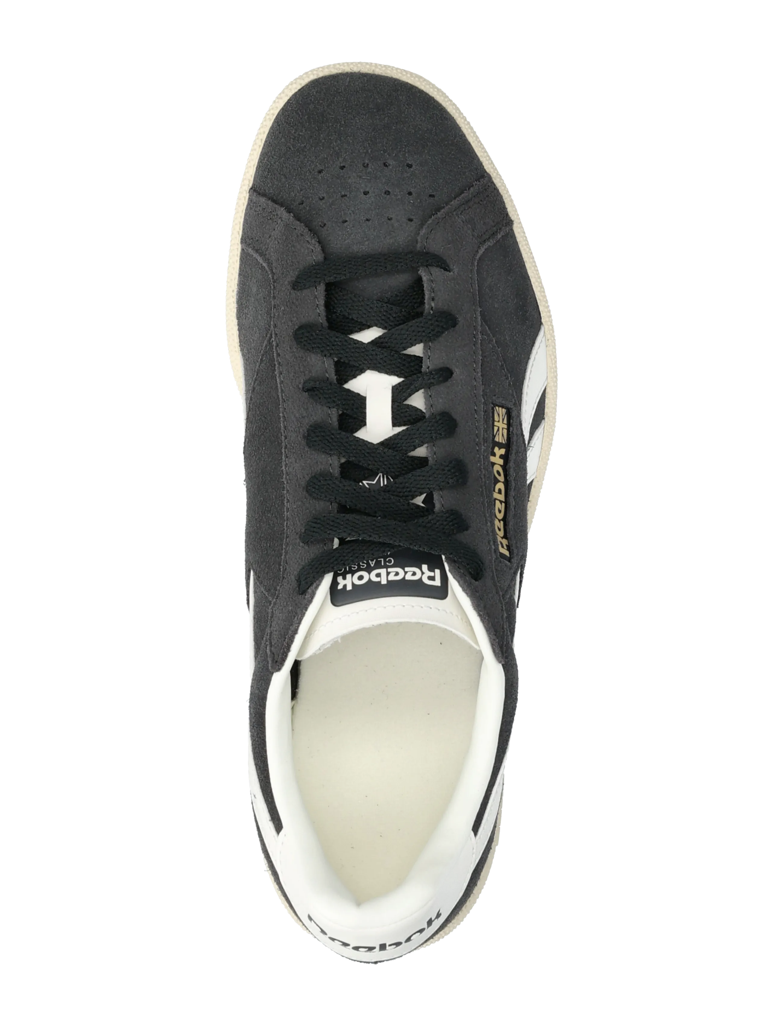 Reebok Classics - CLUB C GROUNDS UK - blk/white/chalk - 3