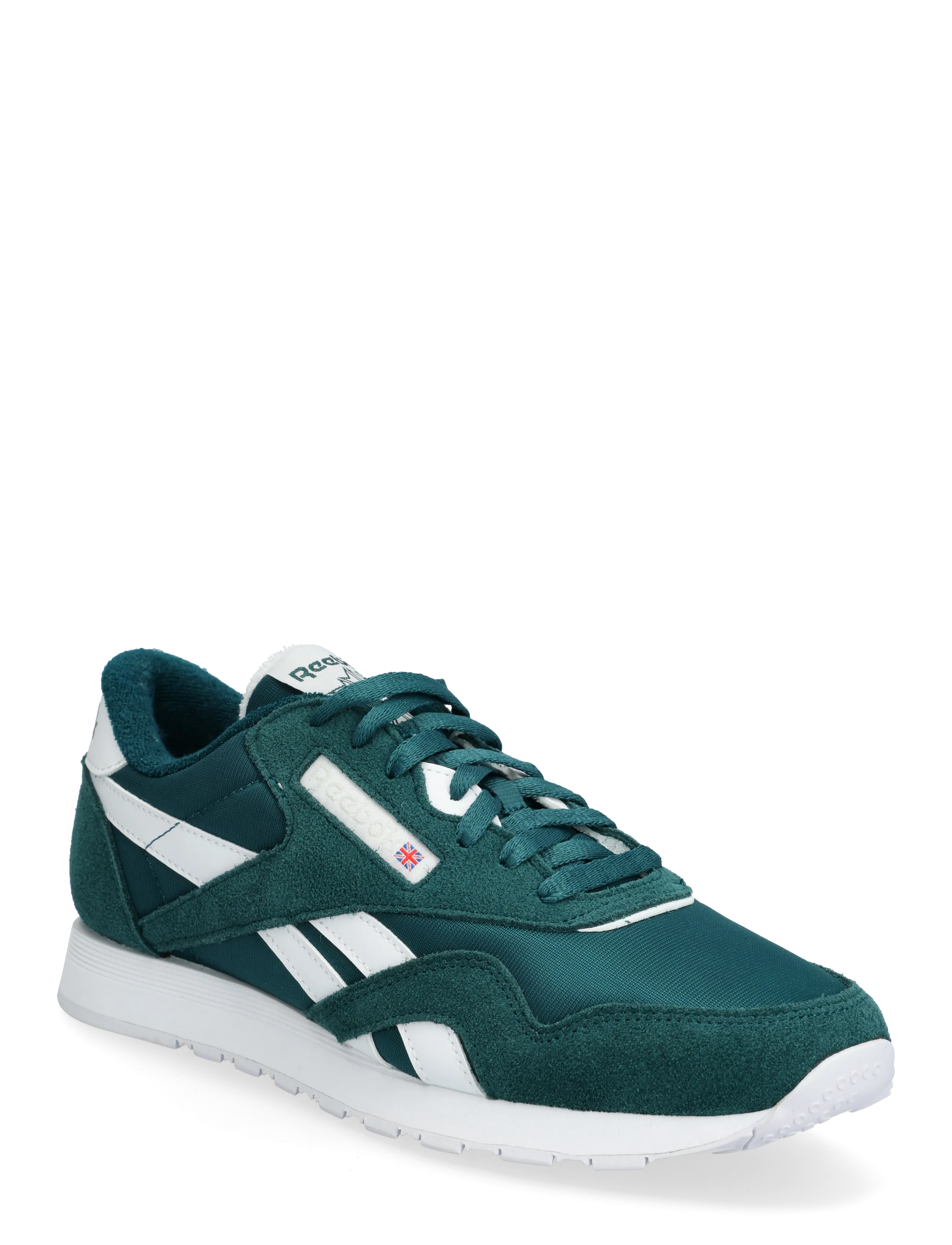 Reebok Classics CLASSIC NYLON - Schuhe - METALGREEN/WHITE/GRE / green