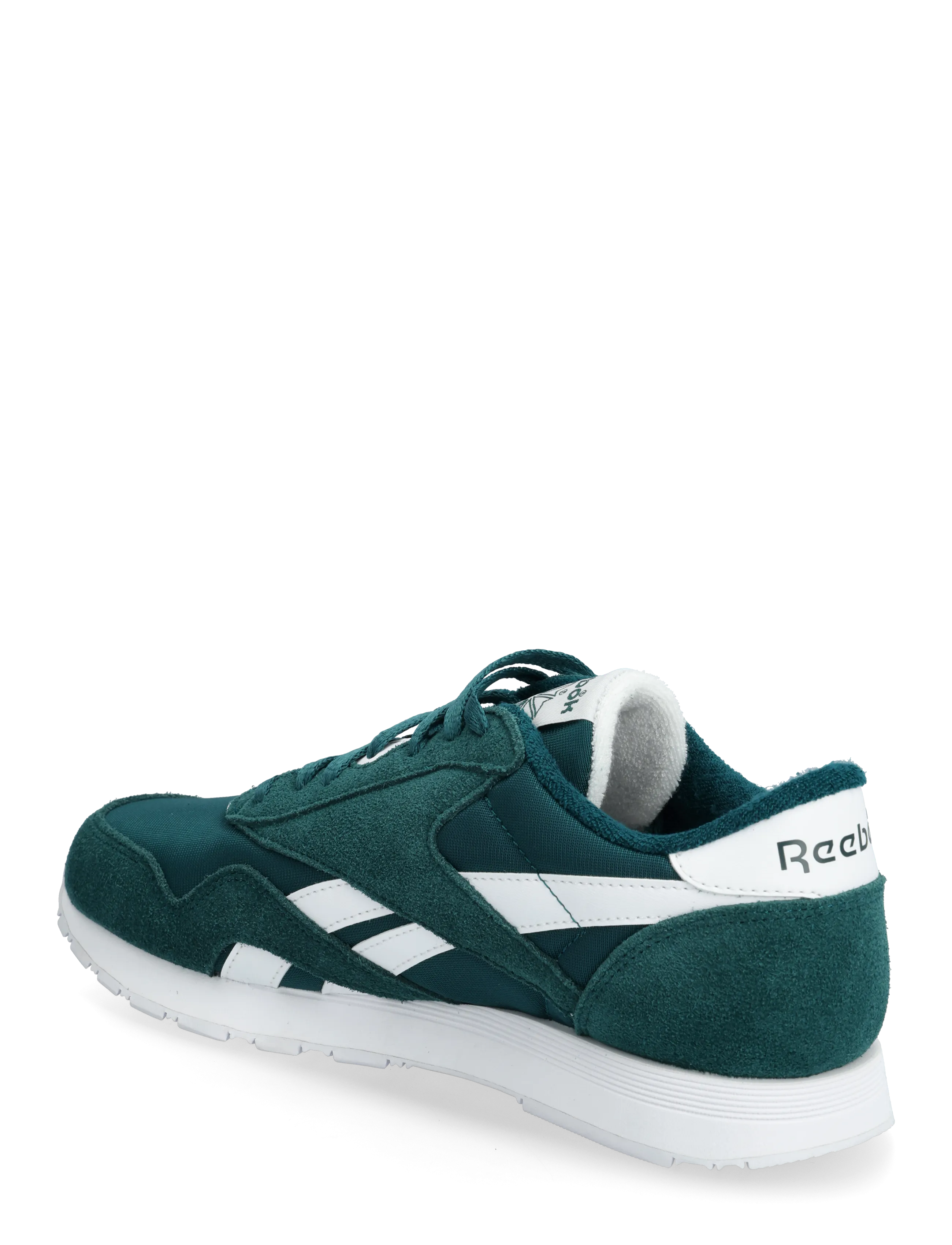 Reebok Classics - CLASSIC NYLON - lágir strigaskór - metalgreen/white/gre - 2