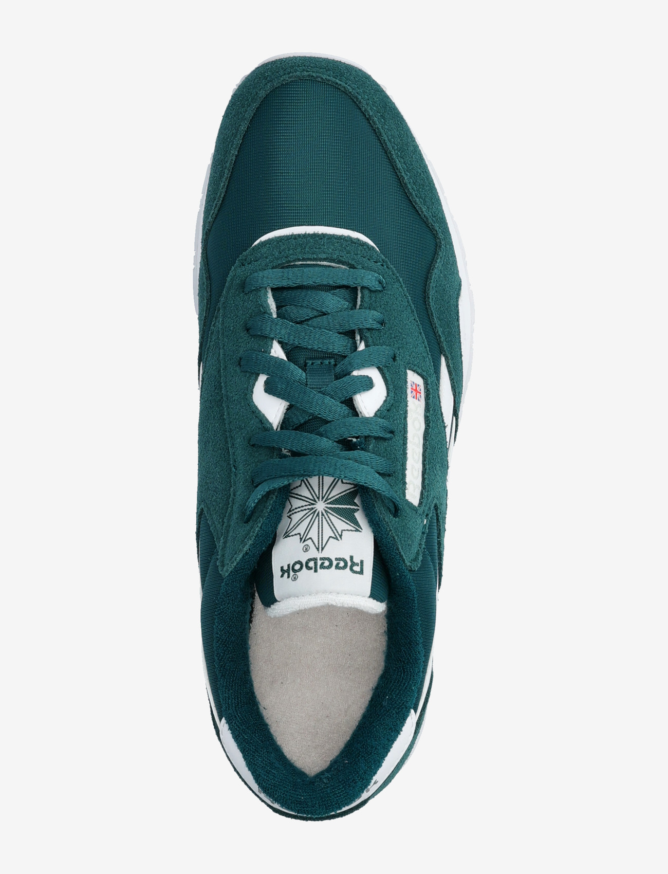 Reebok Classics - CLASSIC NYLON - low tops - metalgreen/white/gre - 3