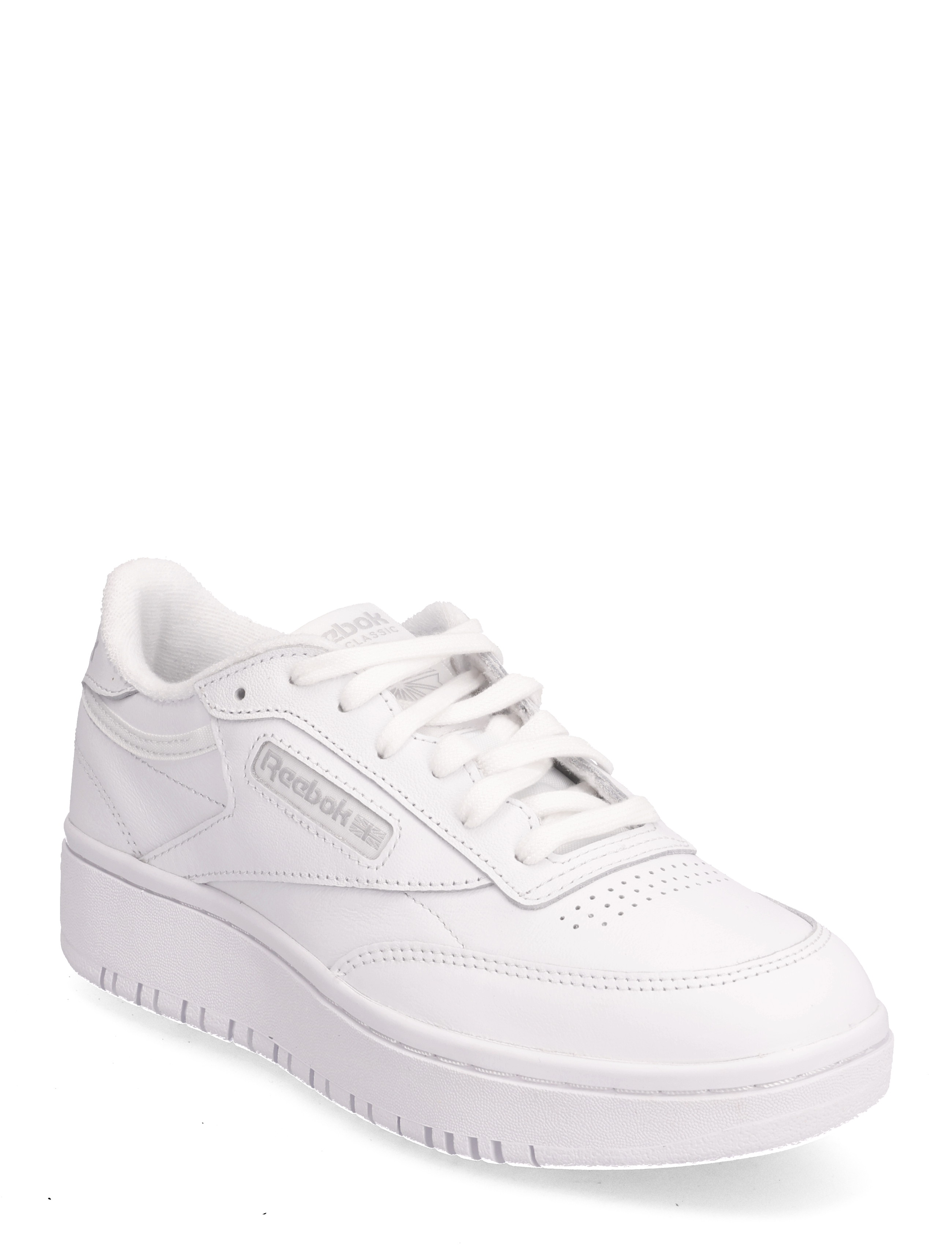 Reebok Classics Club C Double, Kvinder, Platform Sneaker, Hvid, Str: 42.5