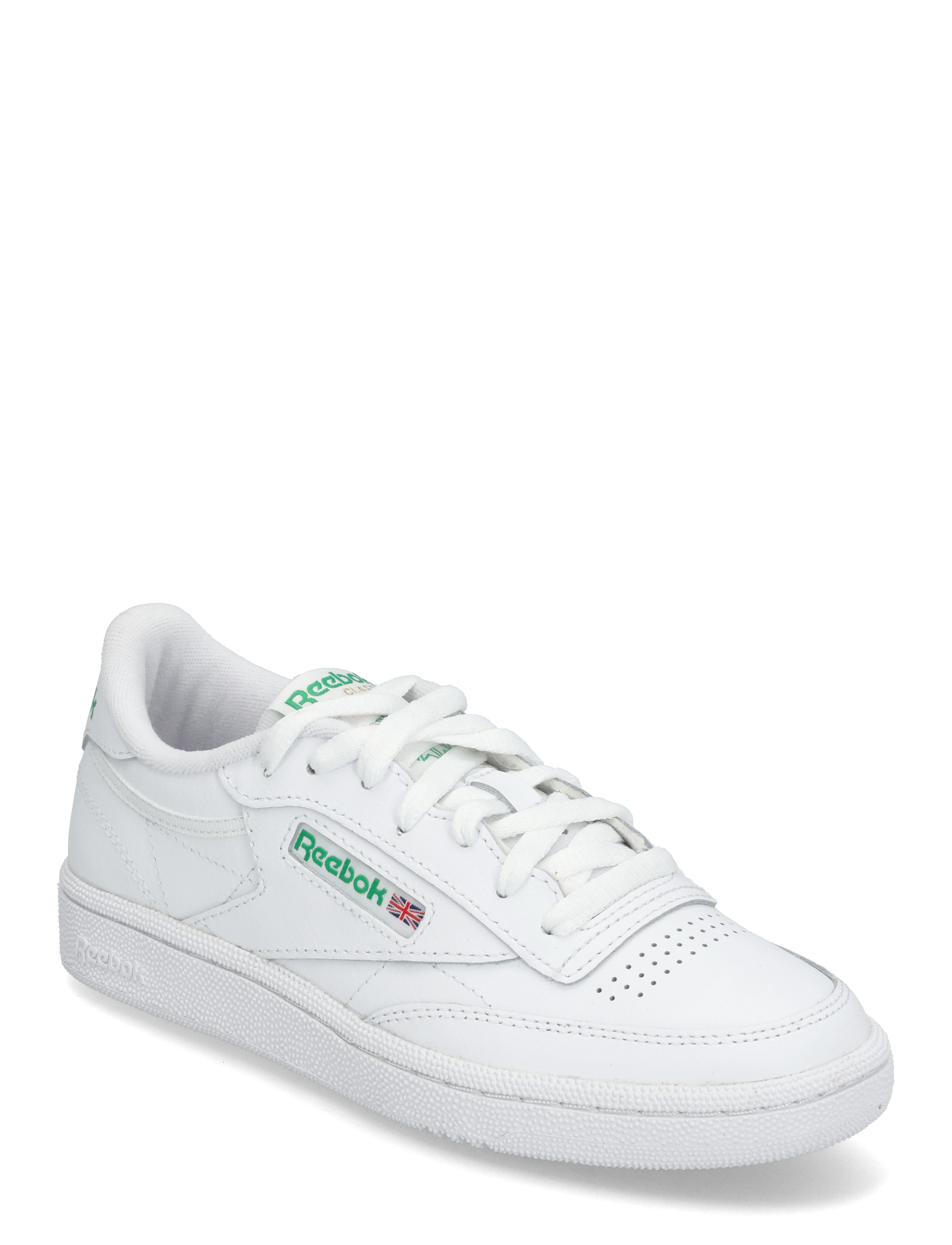 Reebok Classics CLUB C 85 - Sneakers - FTWWHT/GLEGRN/GOLDMT / white