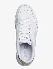 Reebok Classics - REEBOK COURT ADVANCE - sportiska stila apavi ar pazeminātu potītes daļu - white/white/bolcya - 3