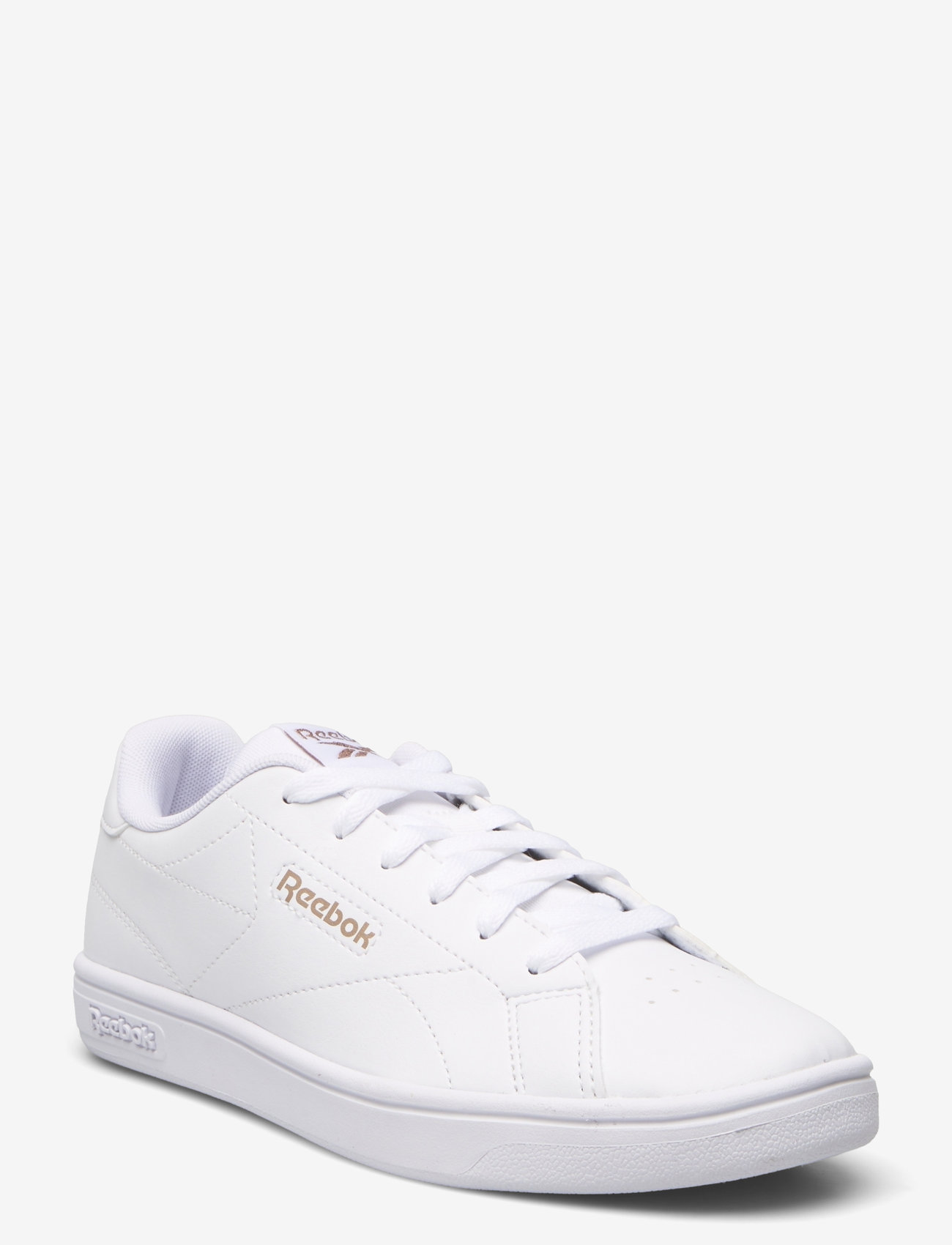 Reebok Classics - REEBOK COURT CLEAN - konfirmatsioon - wht/rosgol/wht - 0
