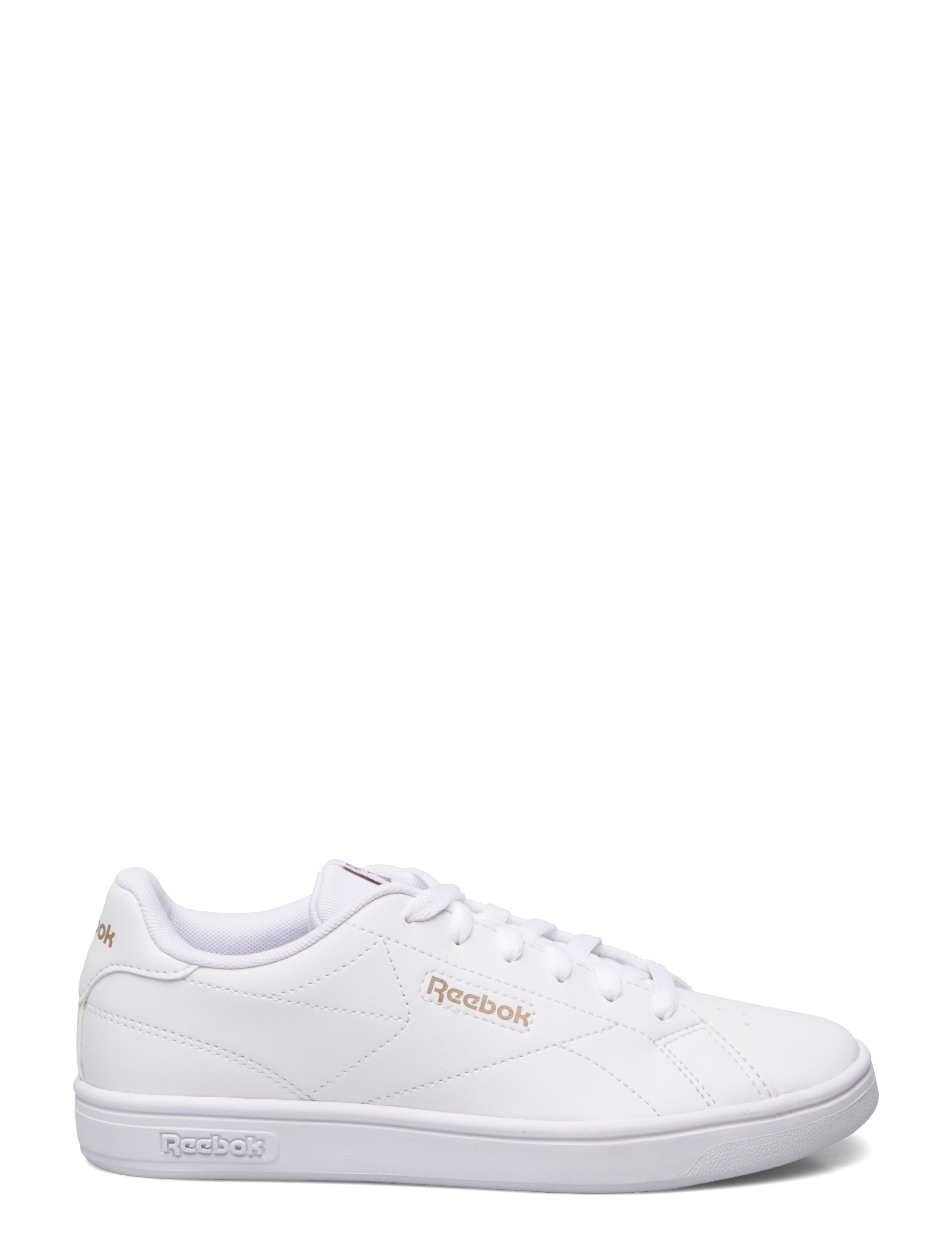 Reebok Classics - REEBOK COURT CLEAN - tennised - wht/rosgol/wht - 1