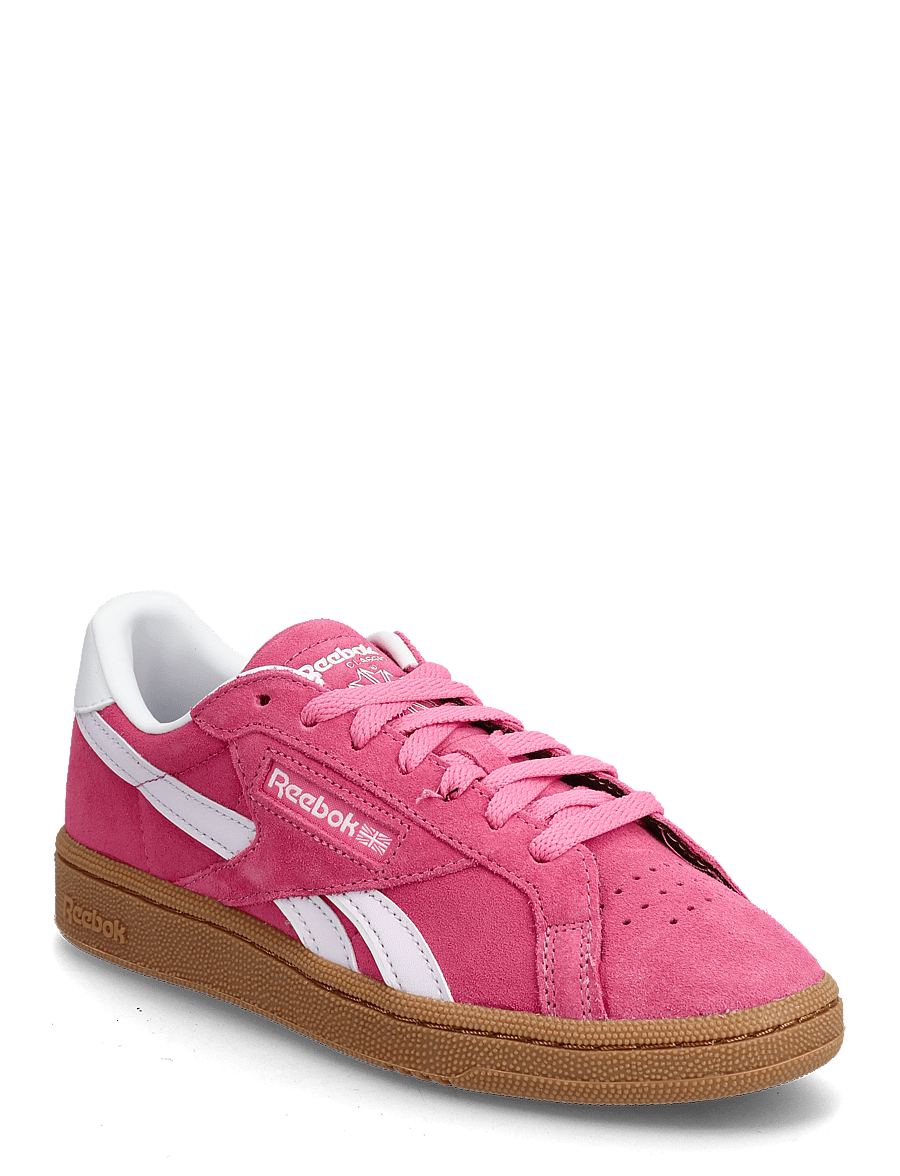 Reebok Classics - CLUB C GROUNDS UK - niedrige sneakers - pink/ gleam/gum - 0