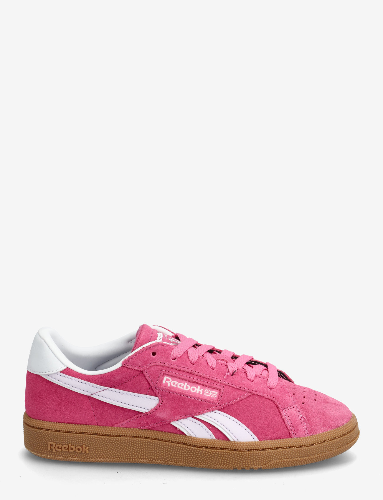 Reebok Classics - CLUB C GROUNDS UK - laisvalaikio batai žemu aulu - pink/ gleam/gum - 1