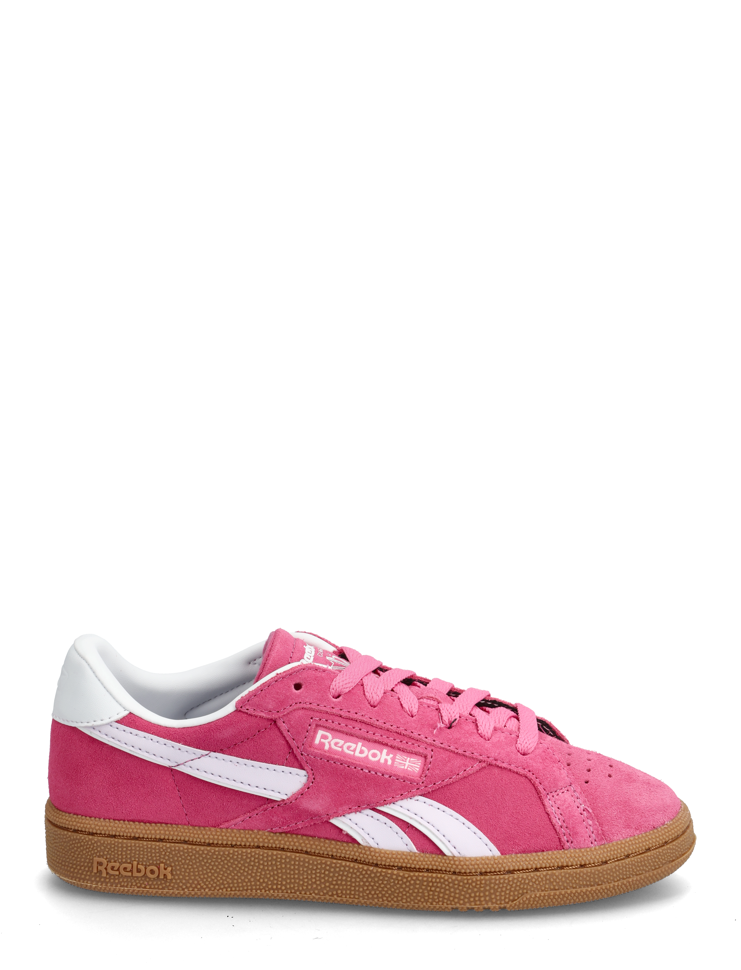 Reebok Classics - CLUB C GROUNDS UK - tennised - pink/ gleam/gum - 1
