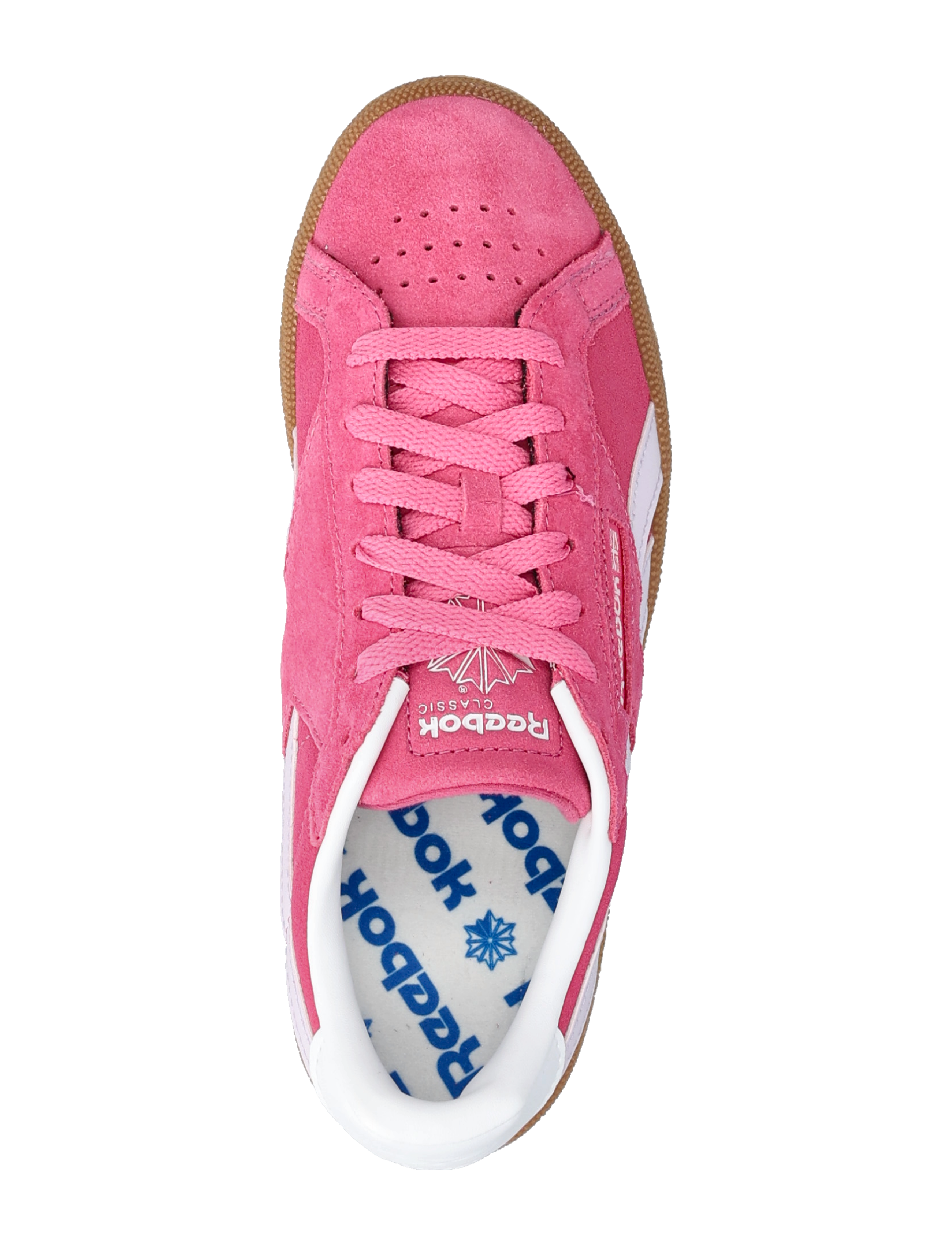 Reebok Classics - CLUB C GROUNDS UK - tennised - pink/ gleam/gum - 3