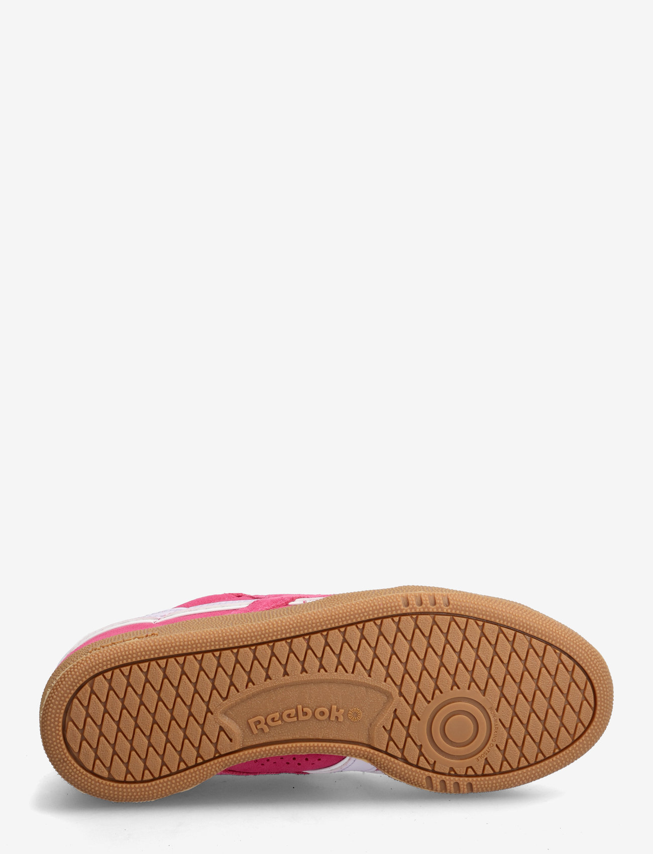 Reebok Classics - CLUB C GROUNDS UK - laisvalaikio batai žemu aulu - pink/ gleam/gum - 4