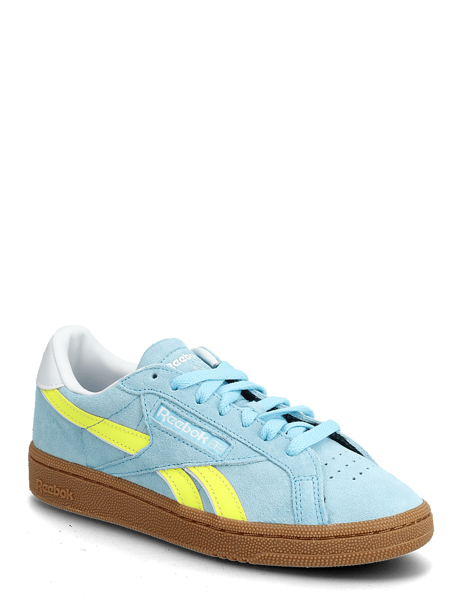Reebok Classics - CLUB C GROUNDS UK - sporta apavi ar zemu augšdaļu - blue/ yellow/gum - 0