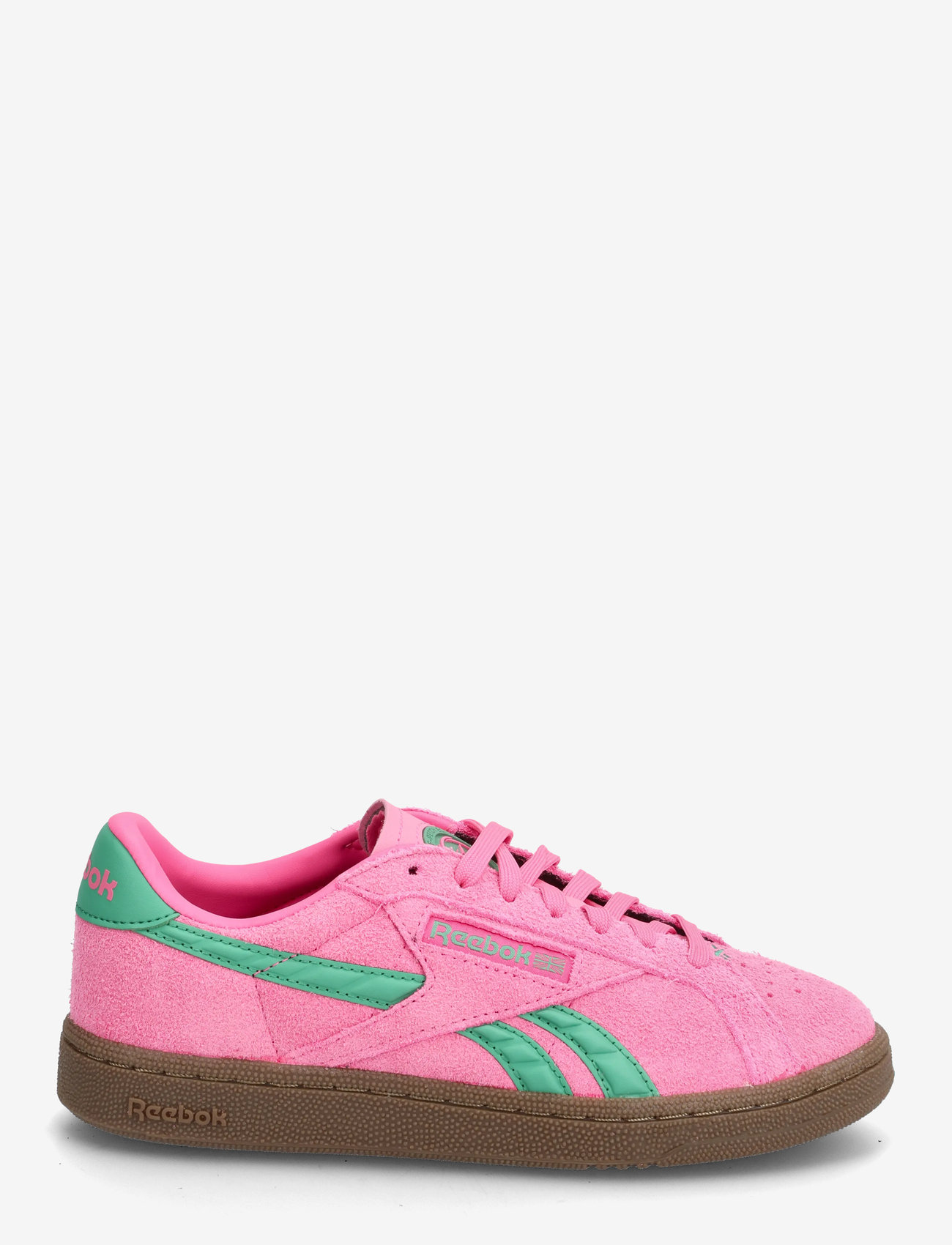 Reebok Classics - CLUB C GROUNDS UK - låga sneakers - pink/green/gum - 1