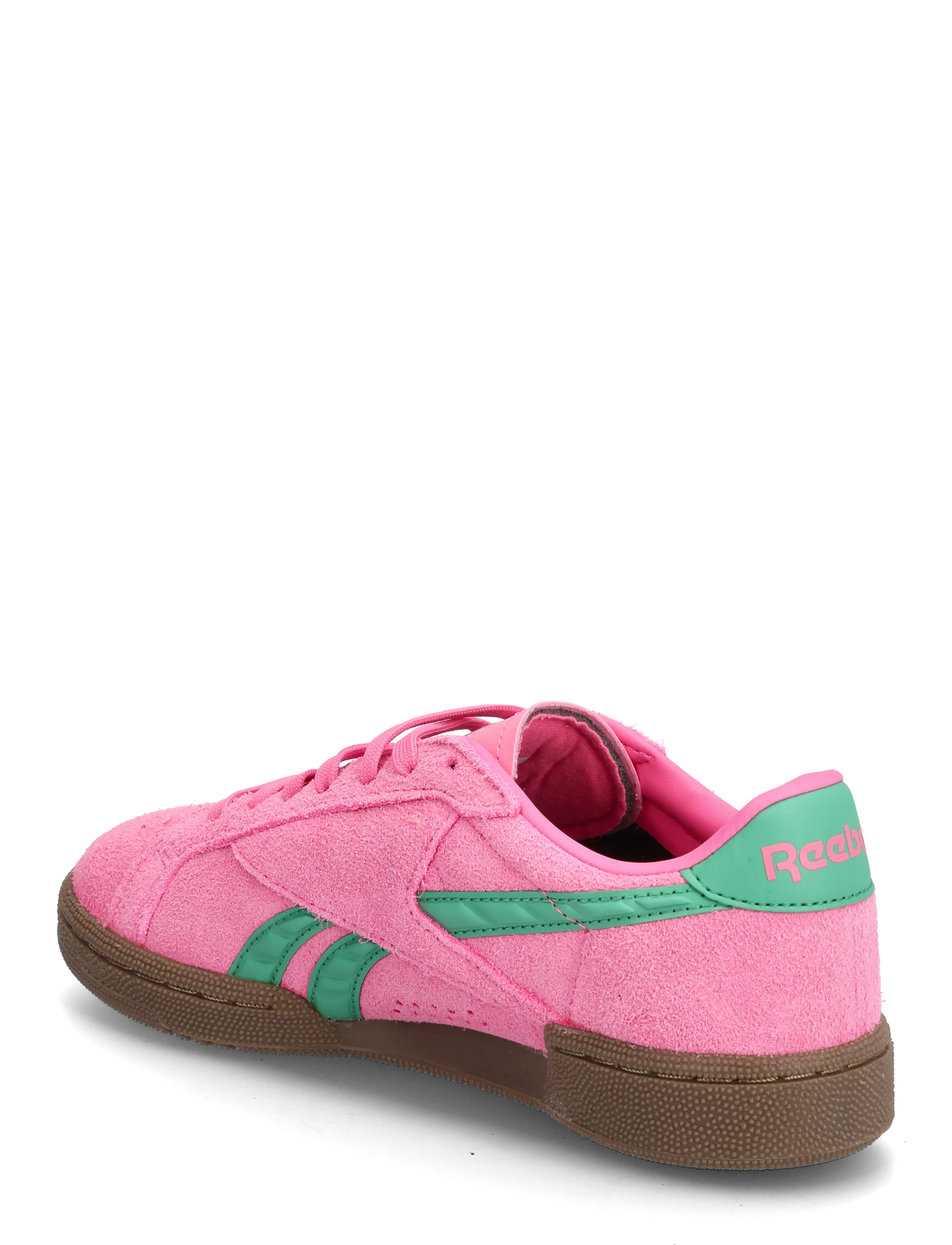 Reebok Classics - CLUB C GROUNDS UK - sneakersy - pink/green/gum - 2