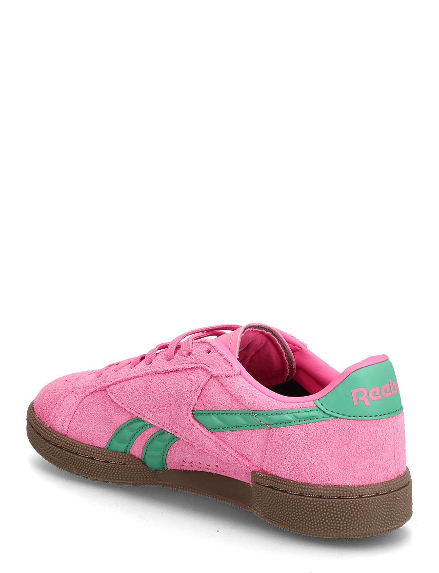Reebok Classics - CLUB C GROUNDS UK - lave sneakers - pink/green/gum - 2