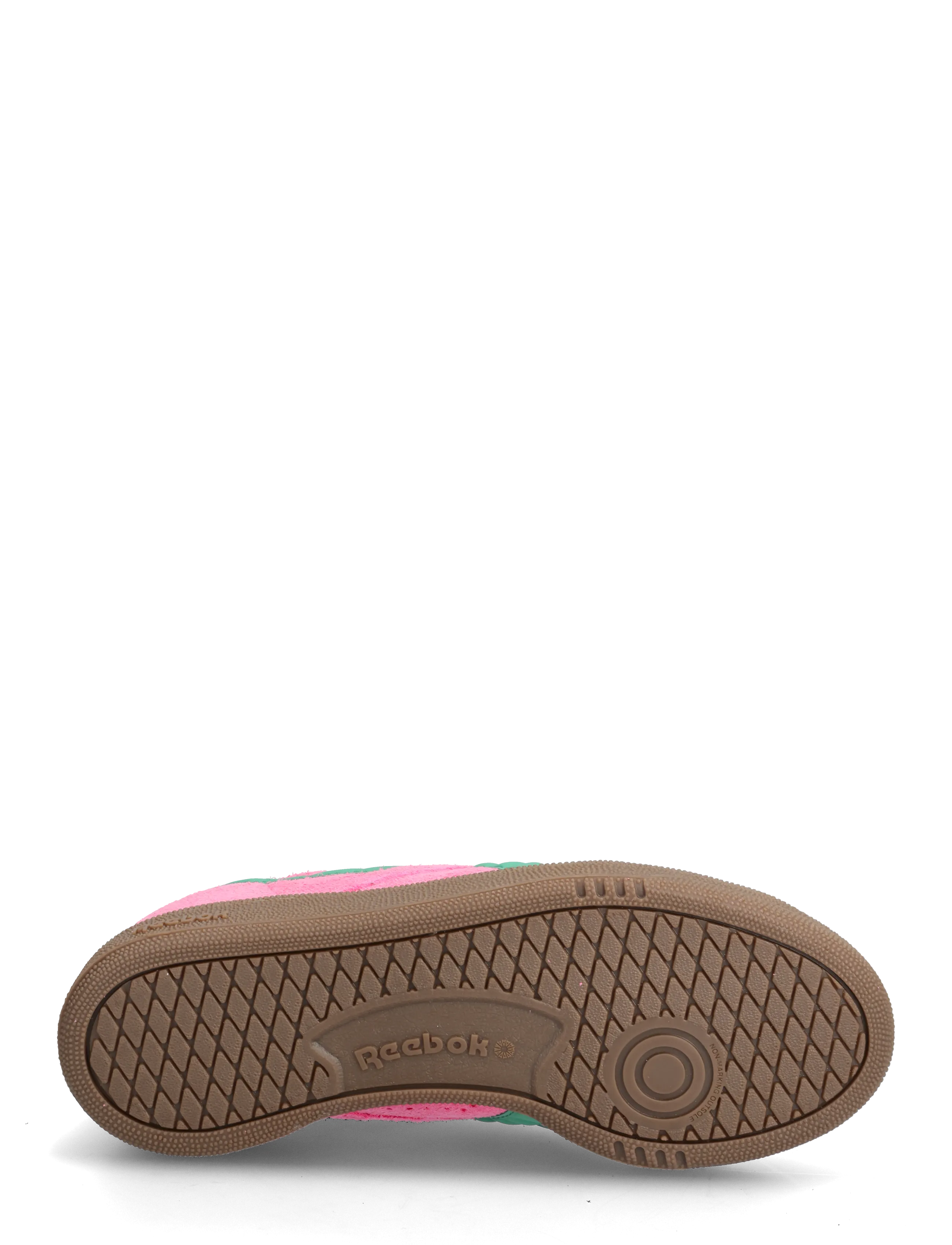 Reebok Classics - CLUB C GROUNDS UK - sneakersy - pink/green/gum - 4