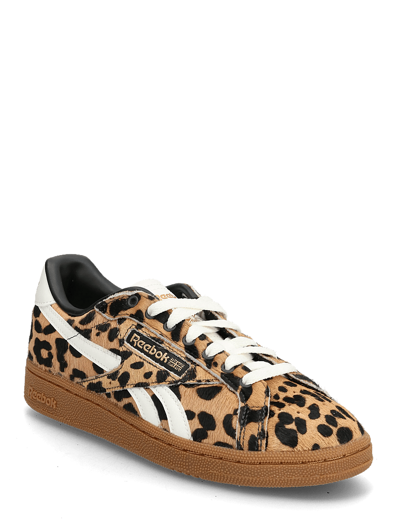 Reebok Classics - CLUB C GROUNDS UK - cheetah/chalk - 0