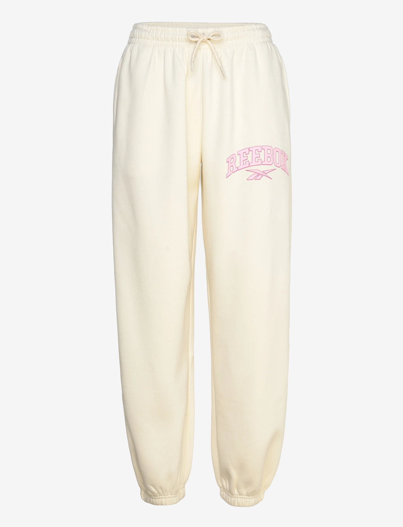 Reebok Classics - VARSITY ARCH FLEECE PANTS - träningsbyxor - vintage chalk - 0