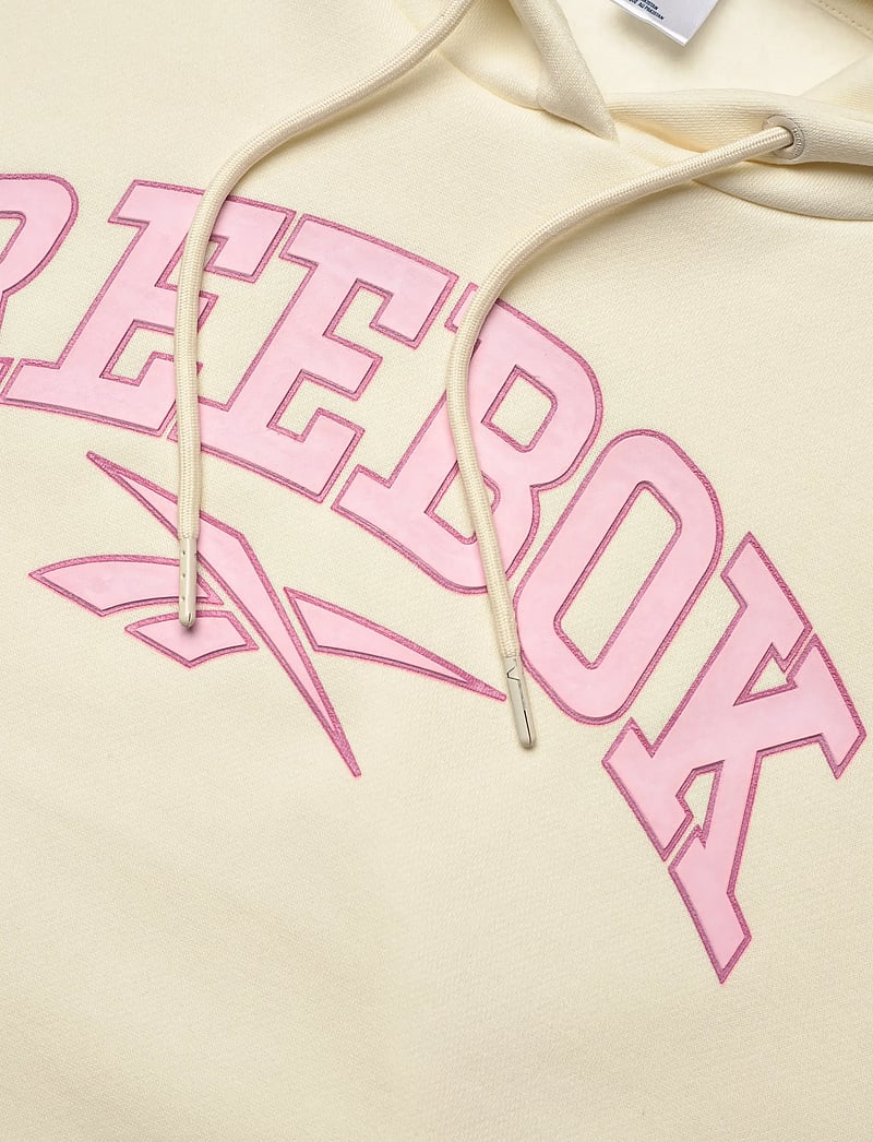 Reebok Classics - VARSITY ARCH FLEECE HOODIE - huvtröjor - vintage chalk - 2