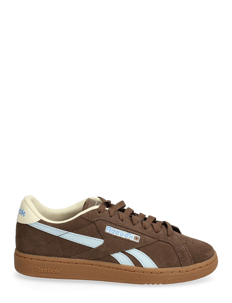 Reebok Classics - CLUB C GROUNDS UK - niedrige sneaker - simplebrown/iceblue - 1