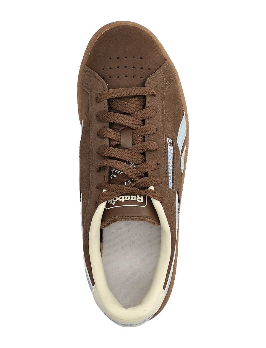 Reebok Classics - CLUB C GROUNDS UK - niedrige sneaker - simplebrown/iceblue - 3