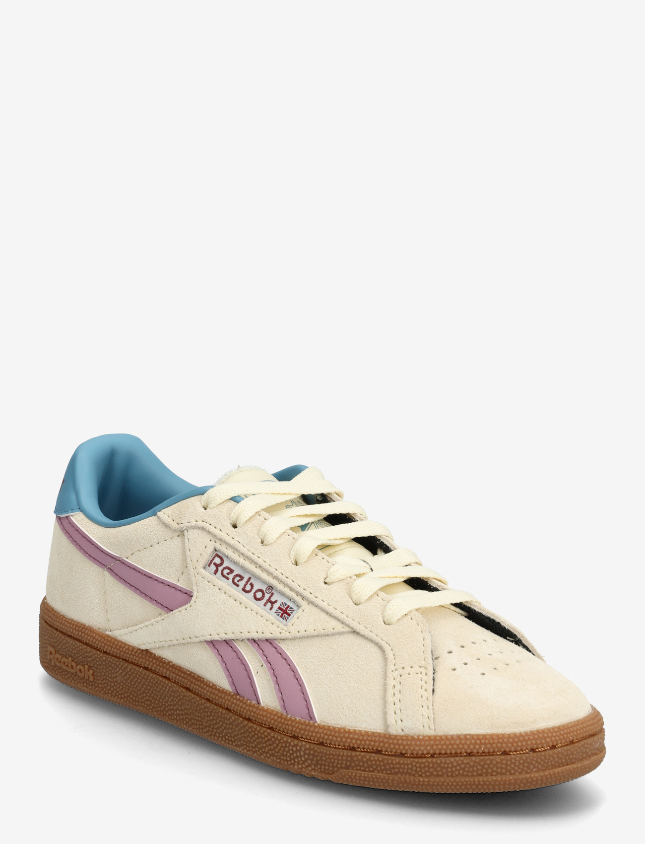 Reebok Classics - CLUB C GROUNDS UK - lave sneakers - agedbeige/berrychill - 0